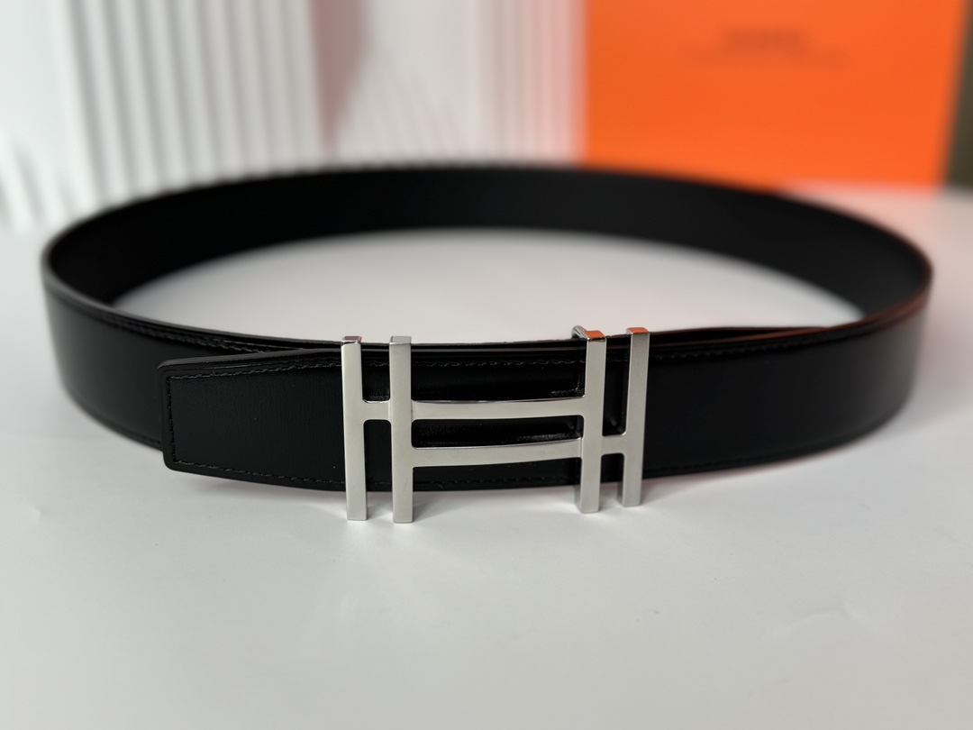Hermès Male Basic Belt 38cm-13514