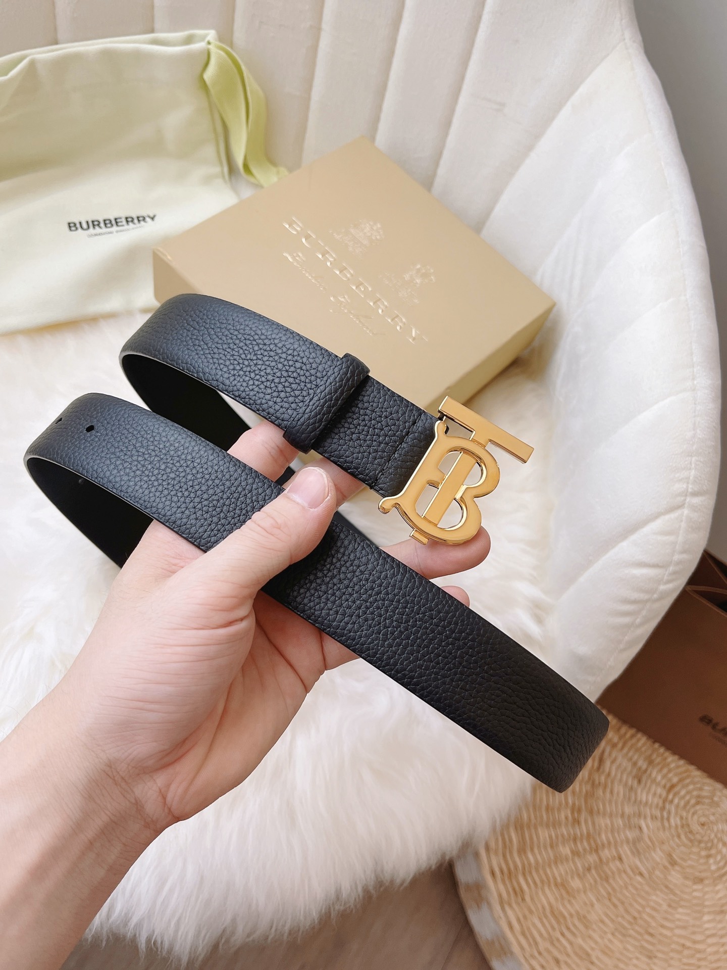 Basic Belt Top Grain Leather 34mm