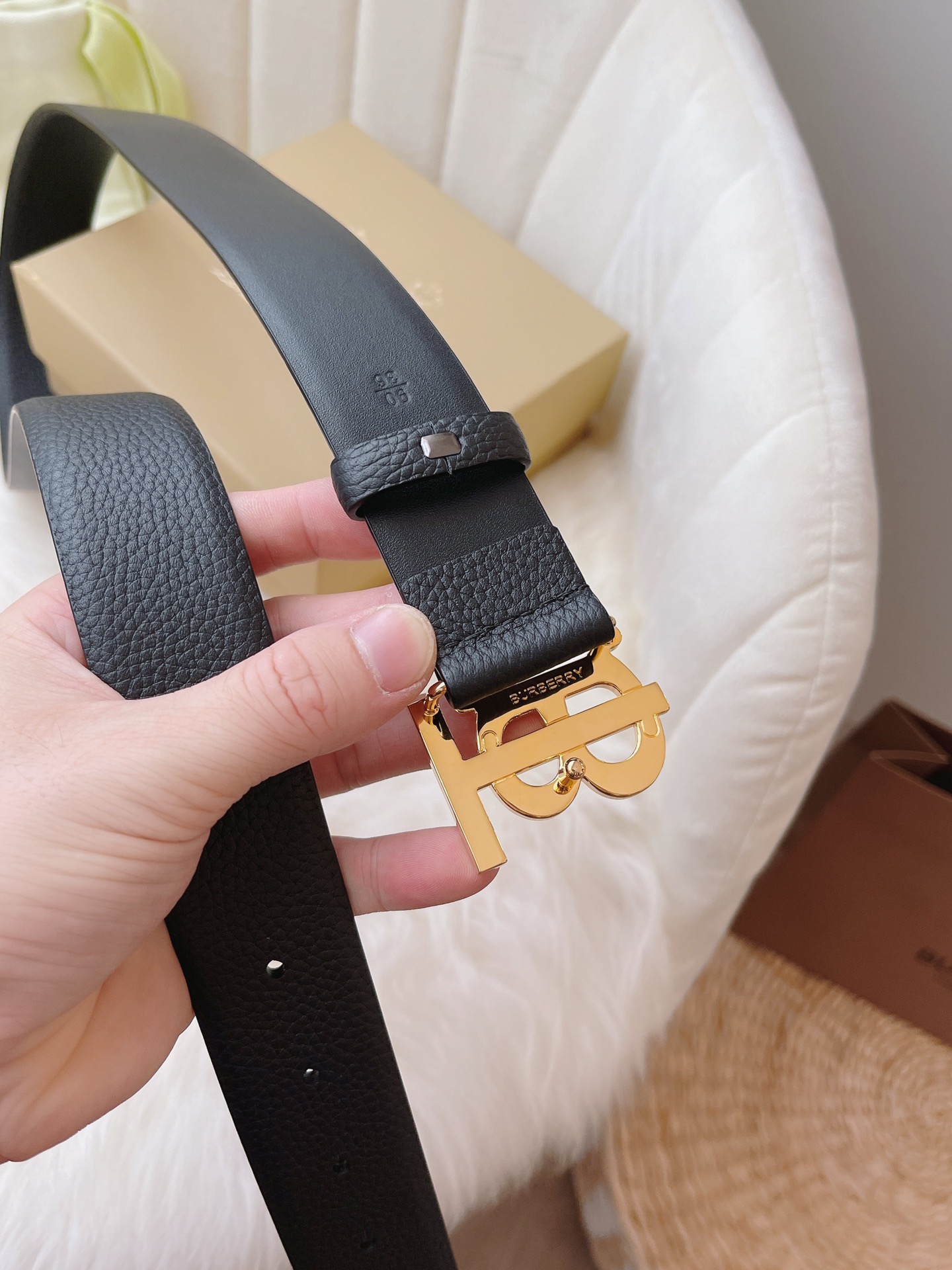Basic Belt Top Grain Leather 34mm