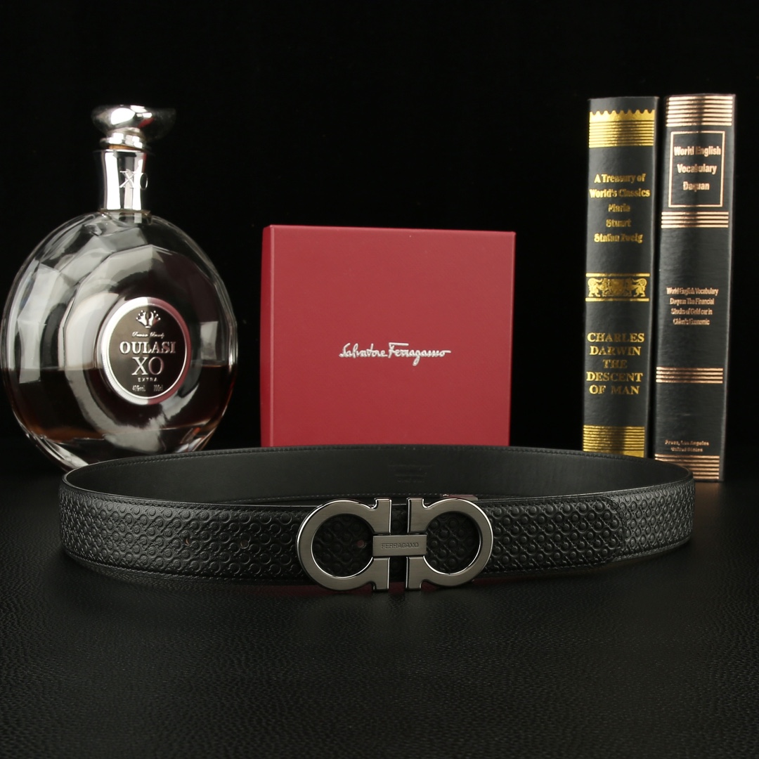 Salvatore Ferragamo Basic Belt Cow Leather