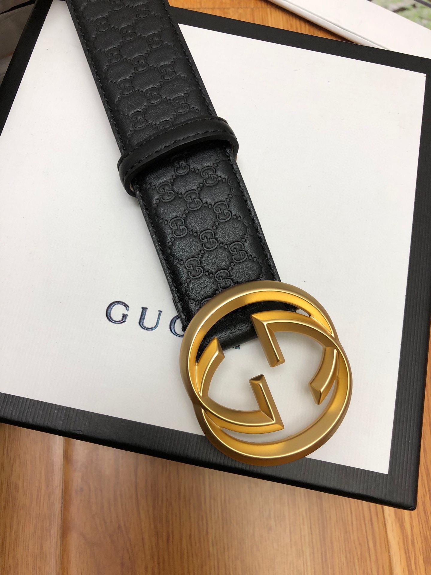 Gucci Basic Belt Top Grain Leather