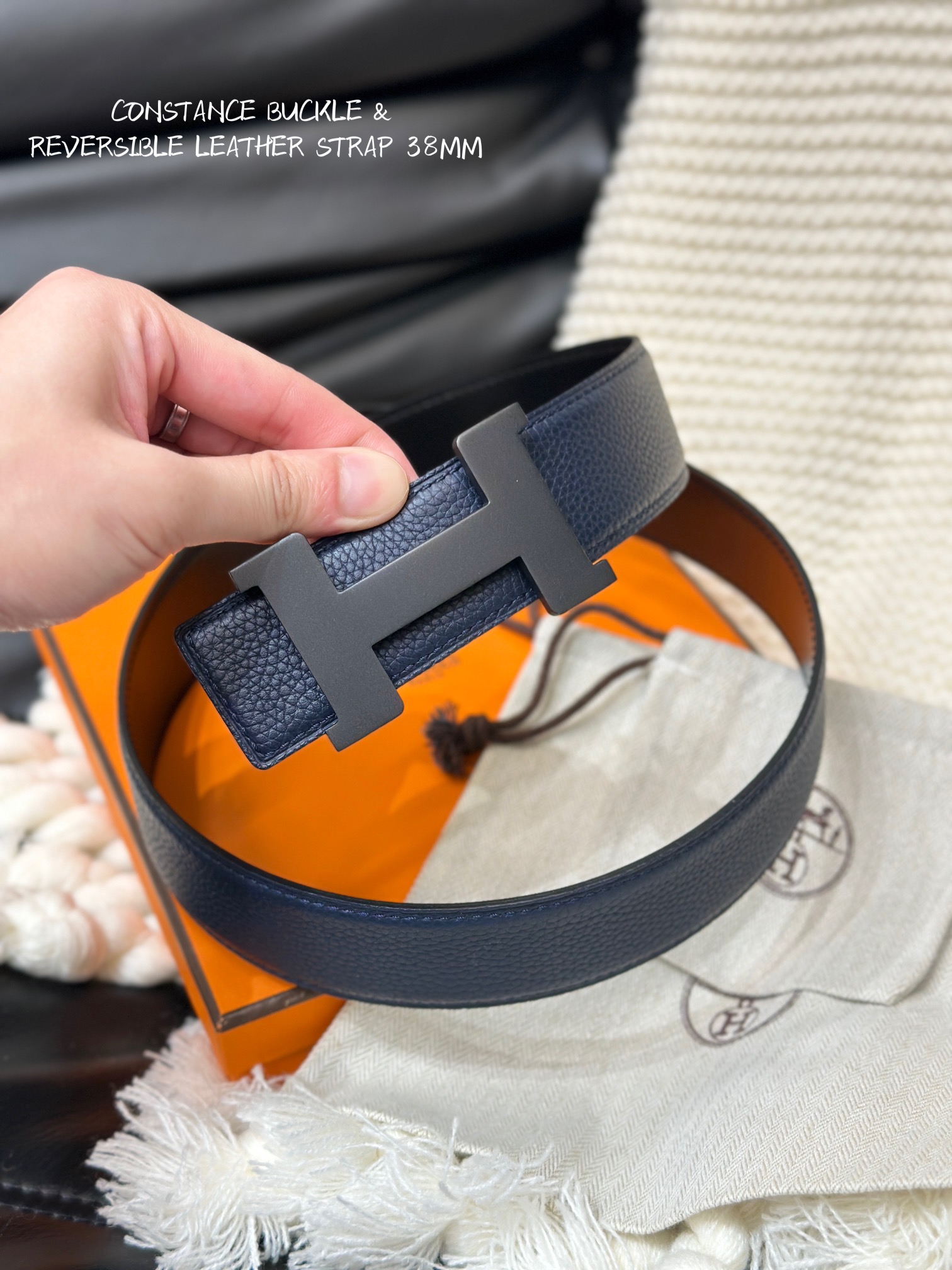 Hermès Male Basic Belt Cow Leather 38mm-s-l