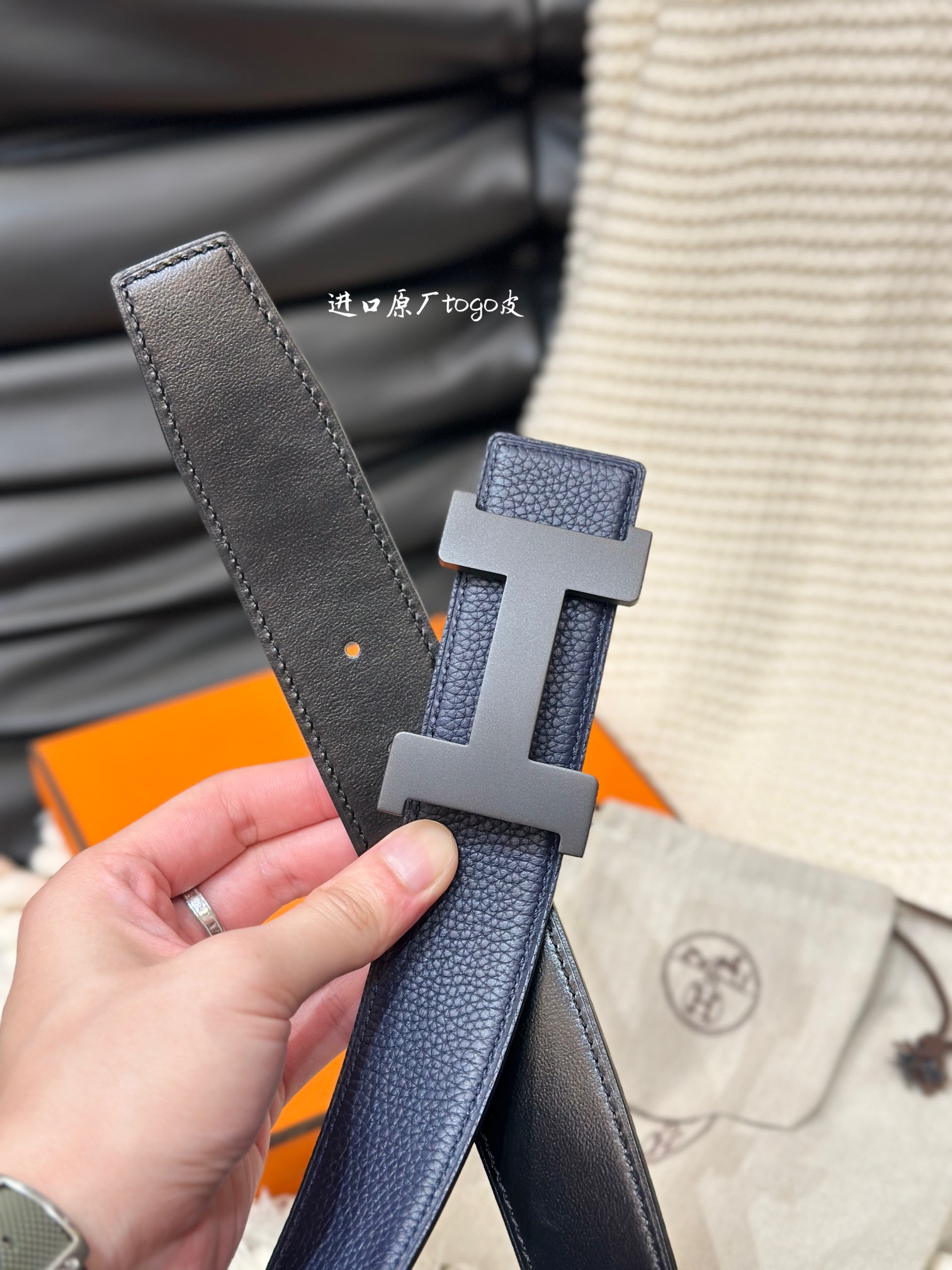 Hermès Male Basic Belt Cow Leather 38mm-s-l