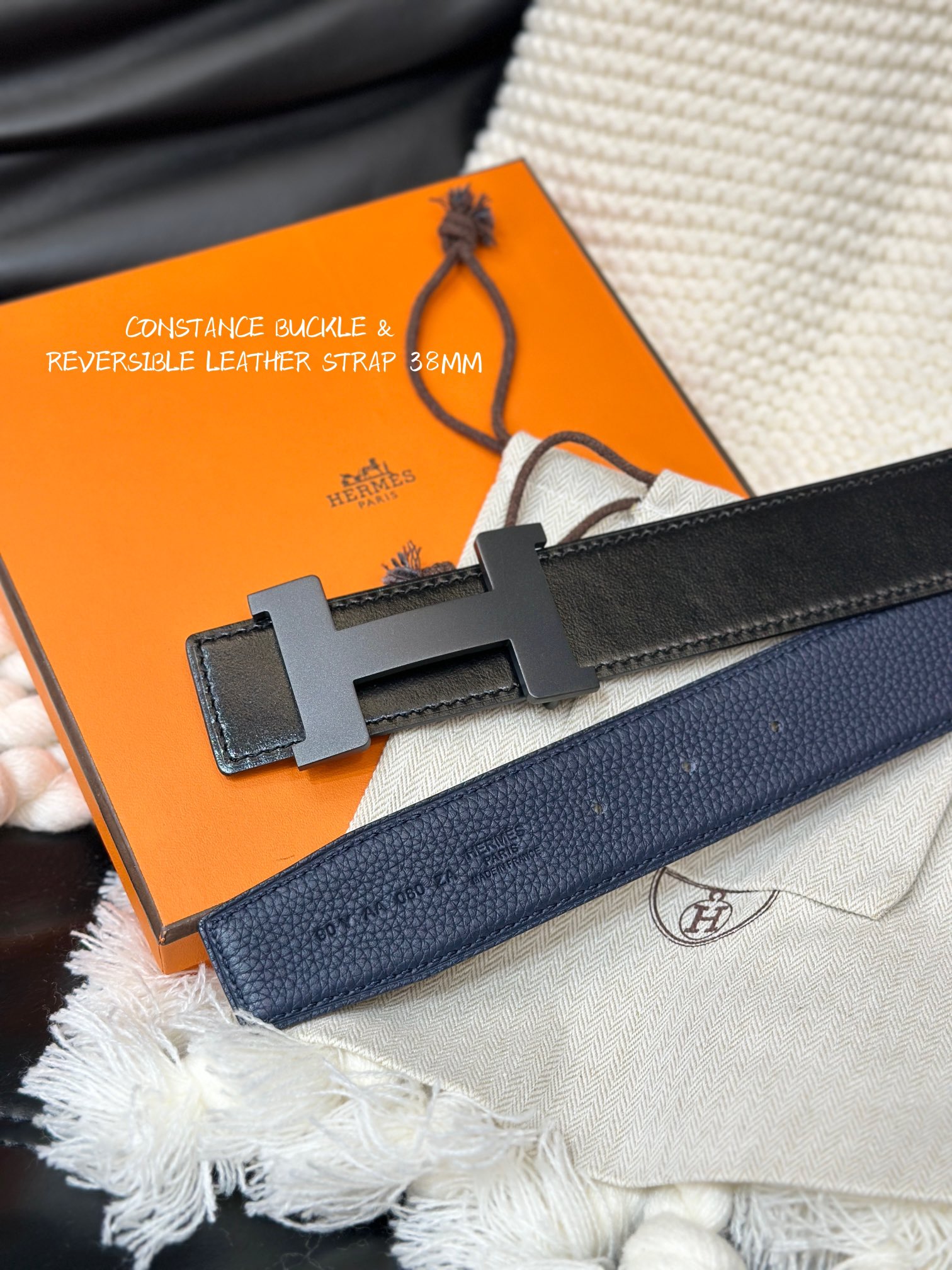 Hermès Male Basic Belt Cow Leather 38mm-s-l