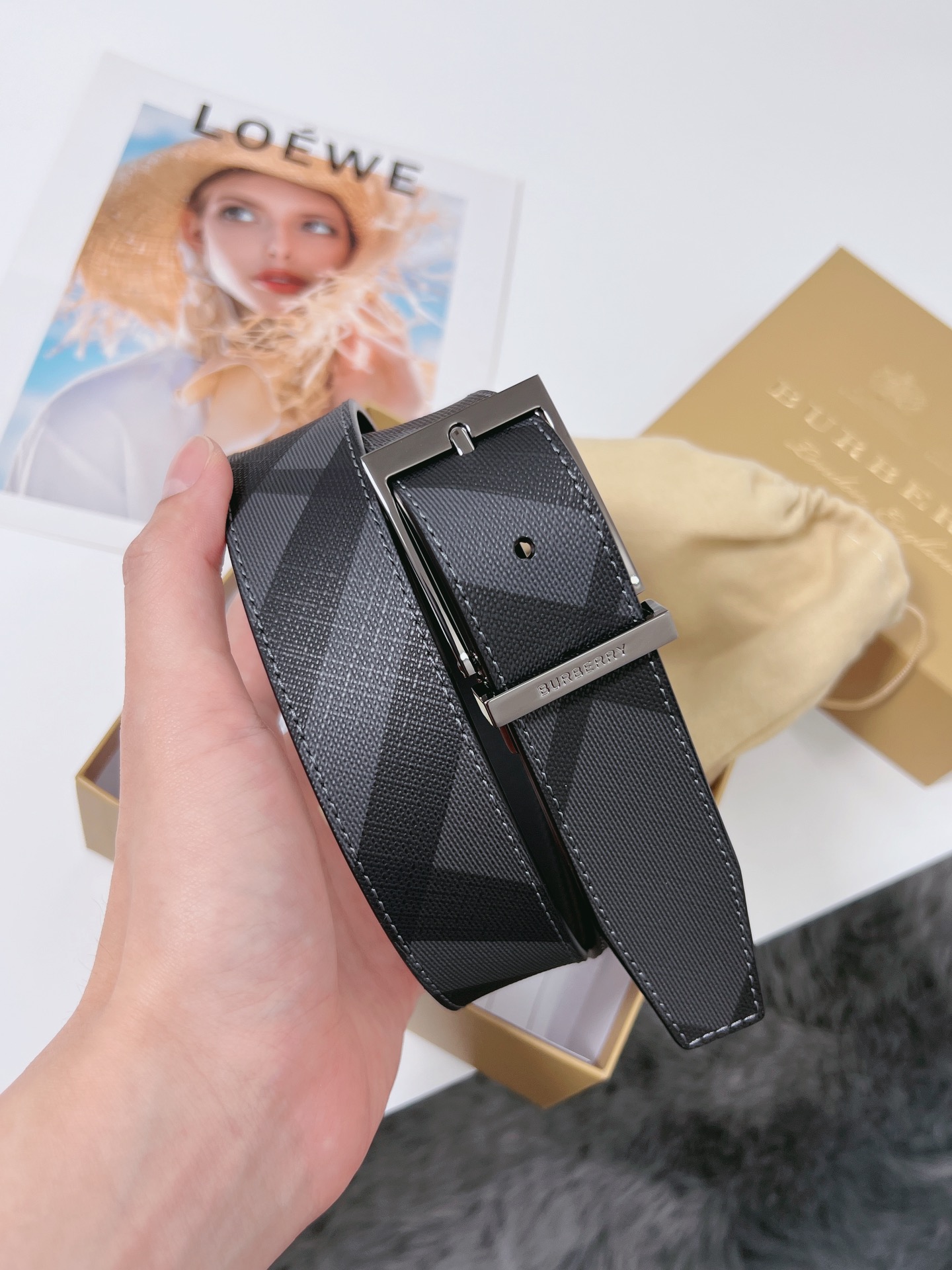 Burberry Basic Belt 35mm