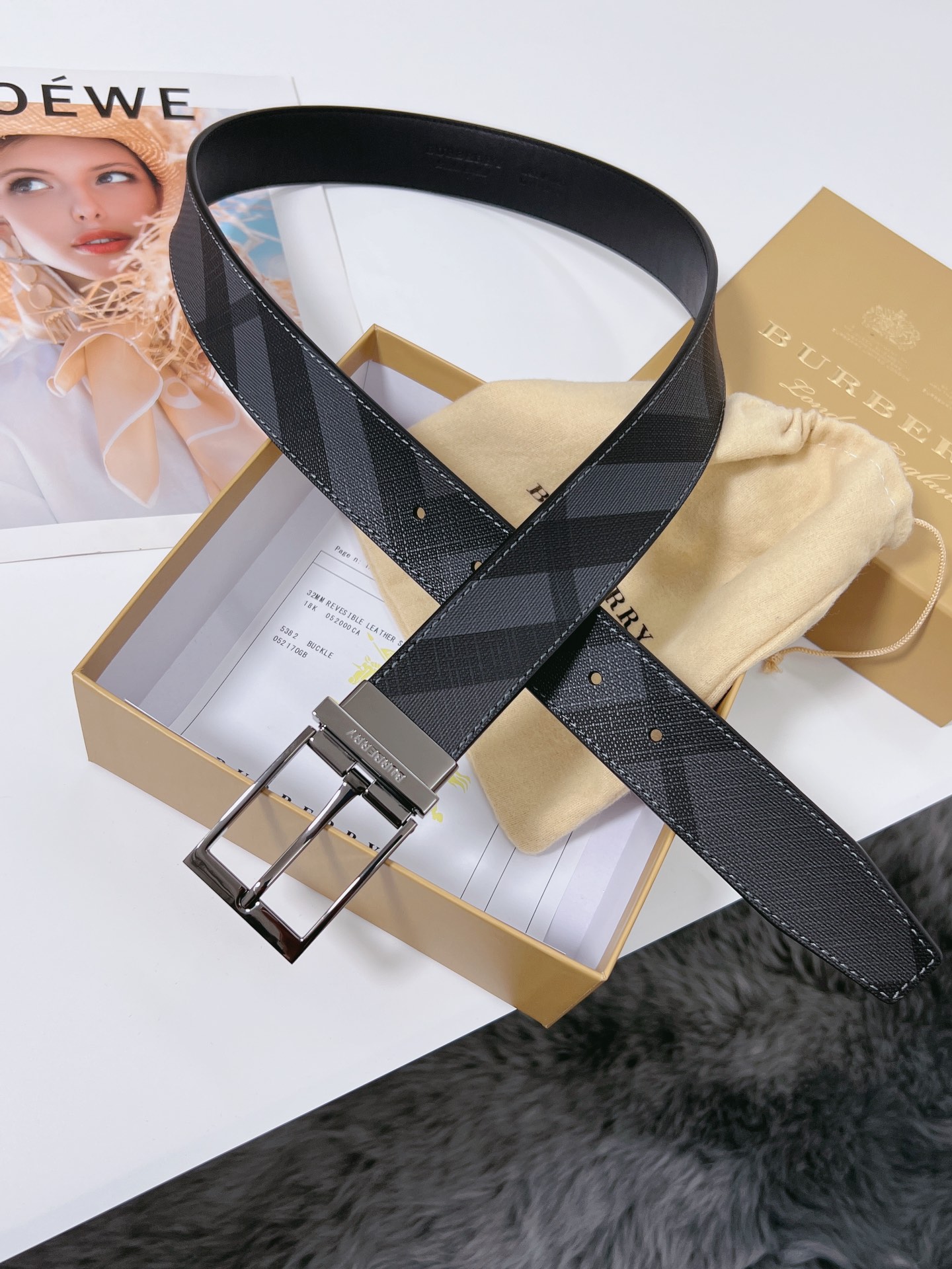 Burberry Basic Belt 35mm