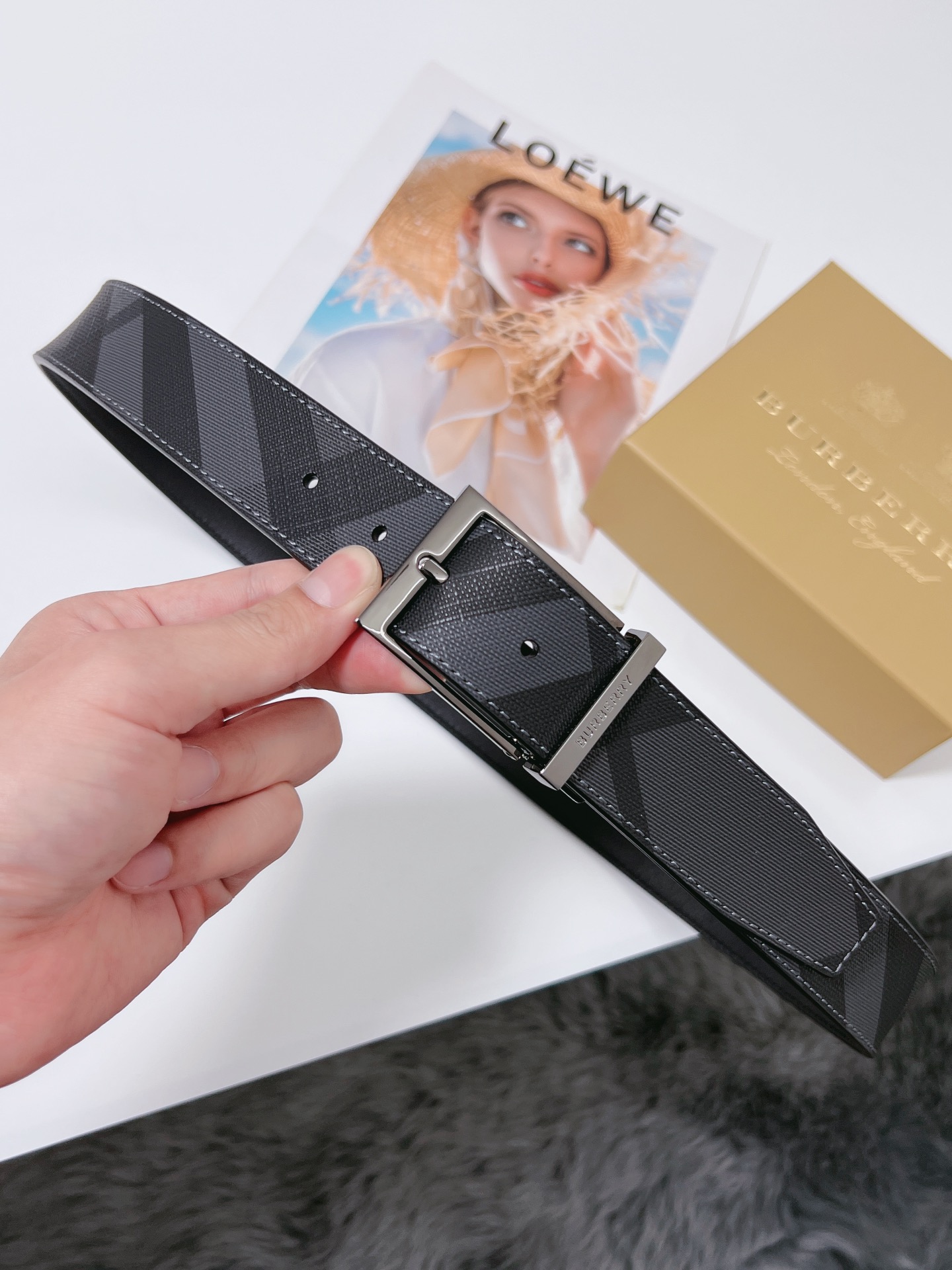 Burberry Basic Belt 35mm
