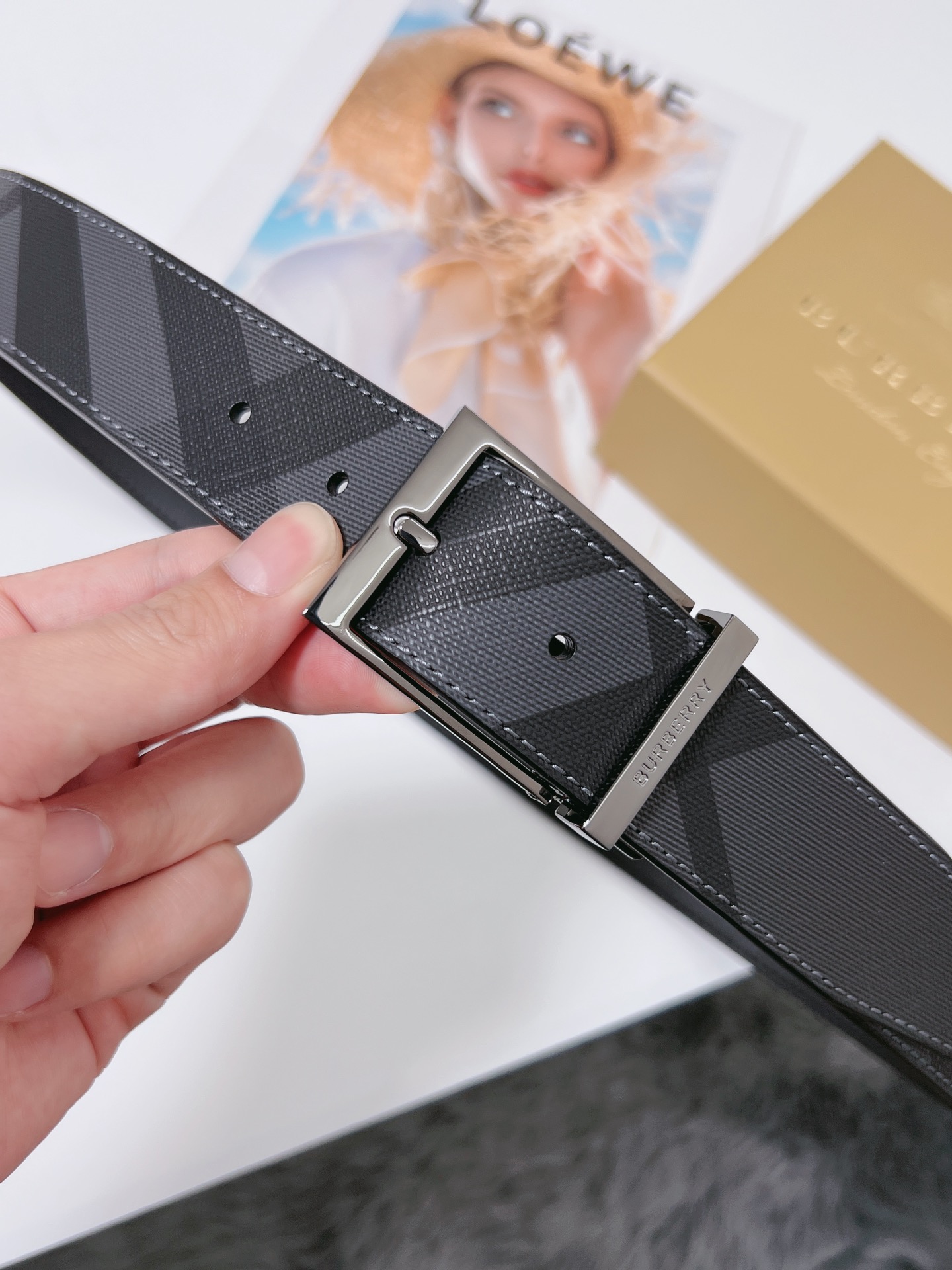 Burberry Basic Belt 35mm