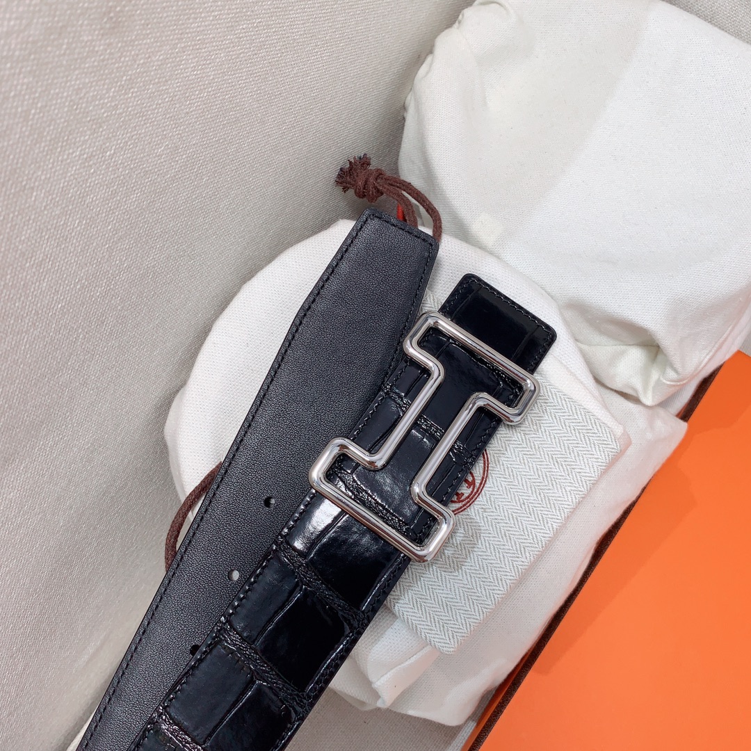 Hermès Leather Belt 38mm