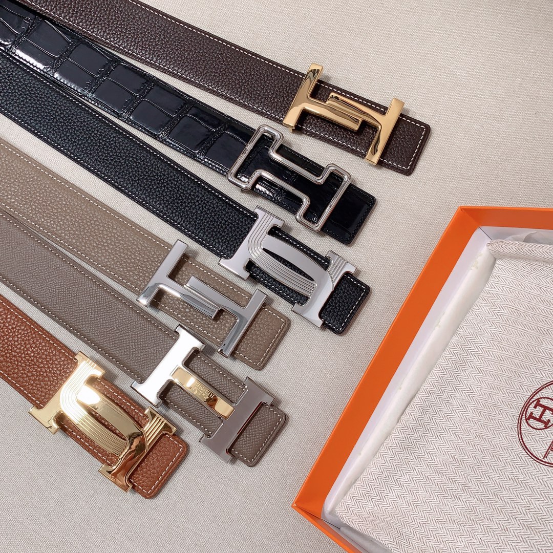 Hermès Leather Belt 38mm