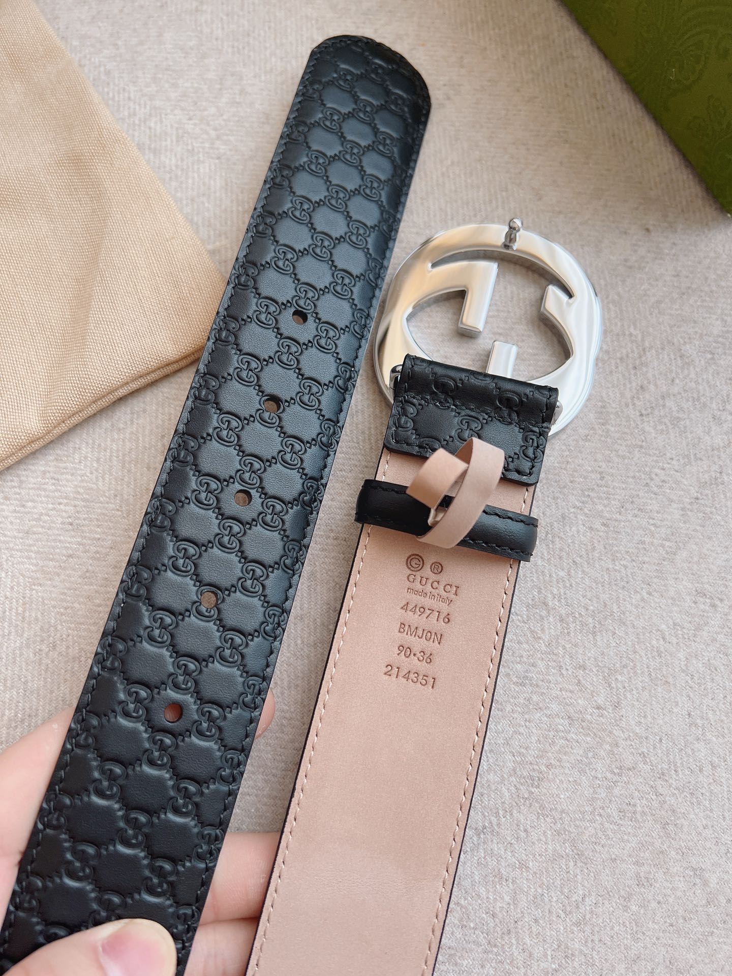 Gucci Basic Belt S-m