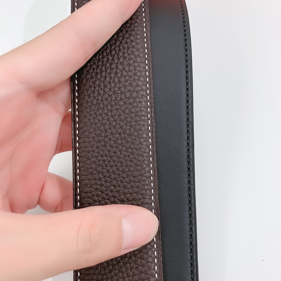 Hermès Basic Belt Cow Leather 38mm-s-m