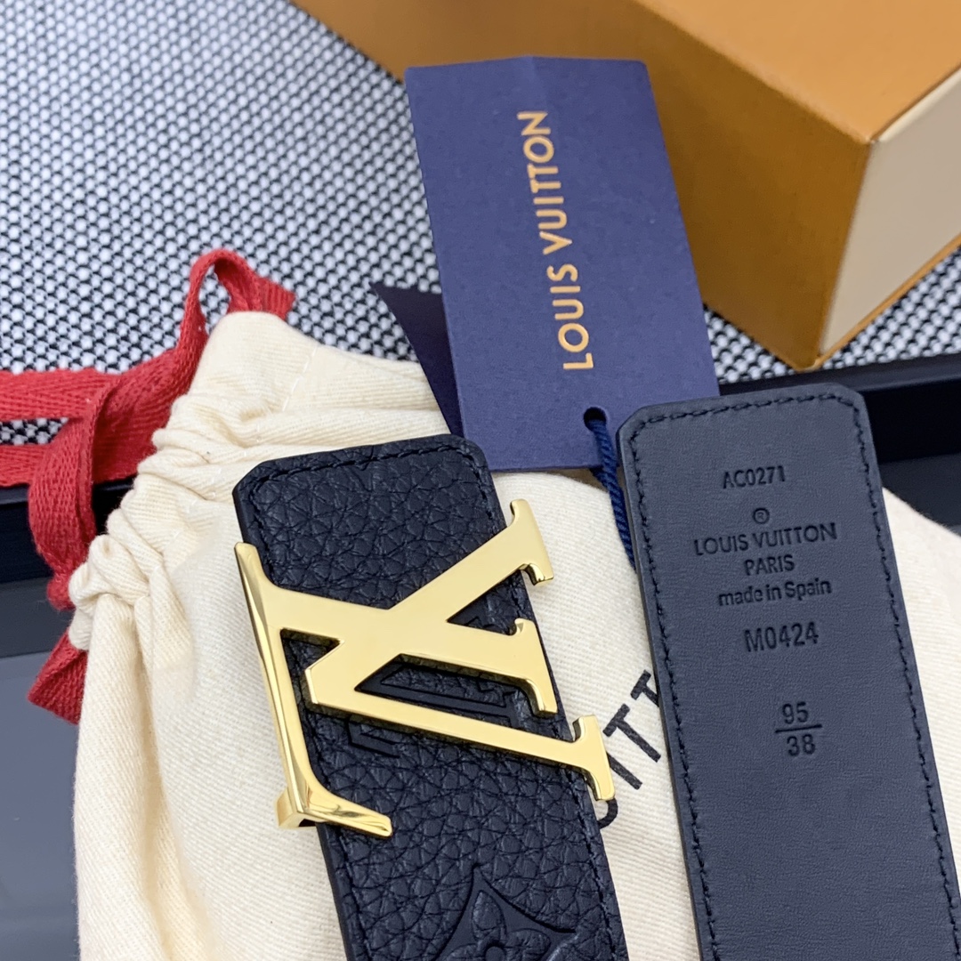 Louis Vuitton Basic Belt Cow Leather M