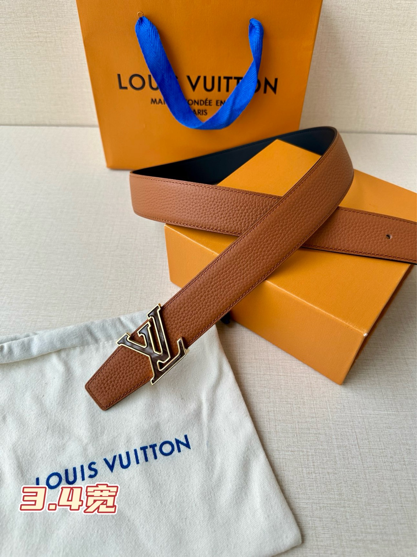 Louis Vuitton Basic Belt M-l