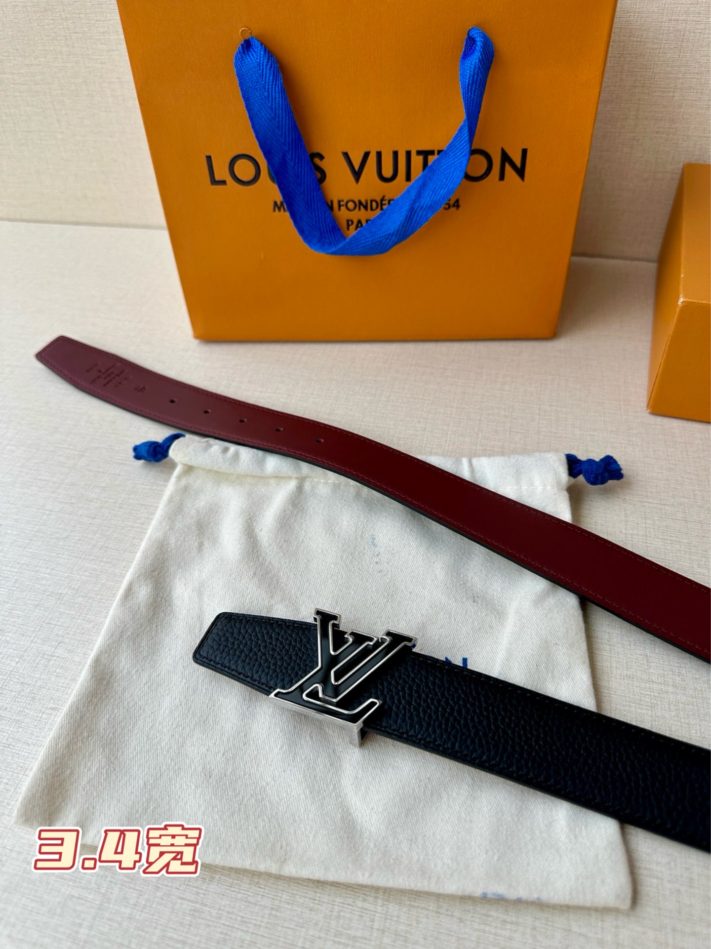 Louis Vuitton Basic Belt M-l
