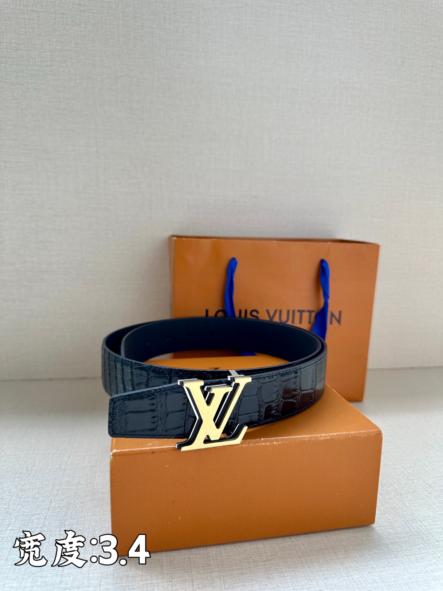 Louis Vuitton Basic Belt Sheepskin S-l