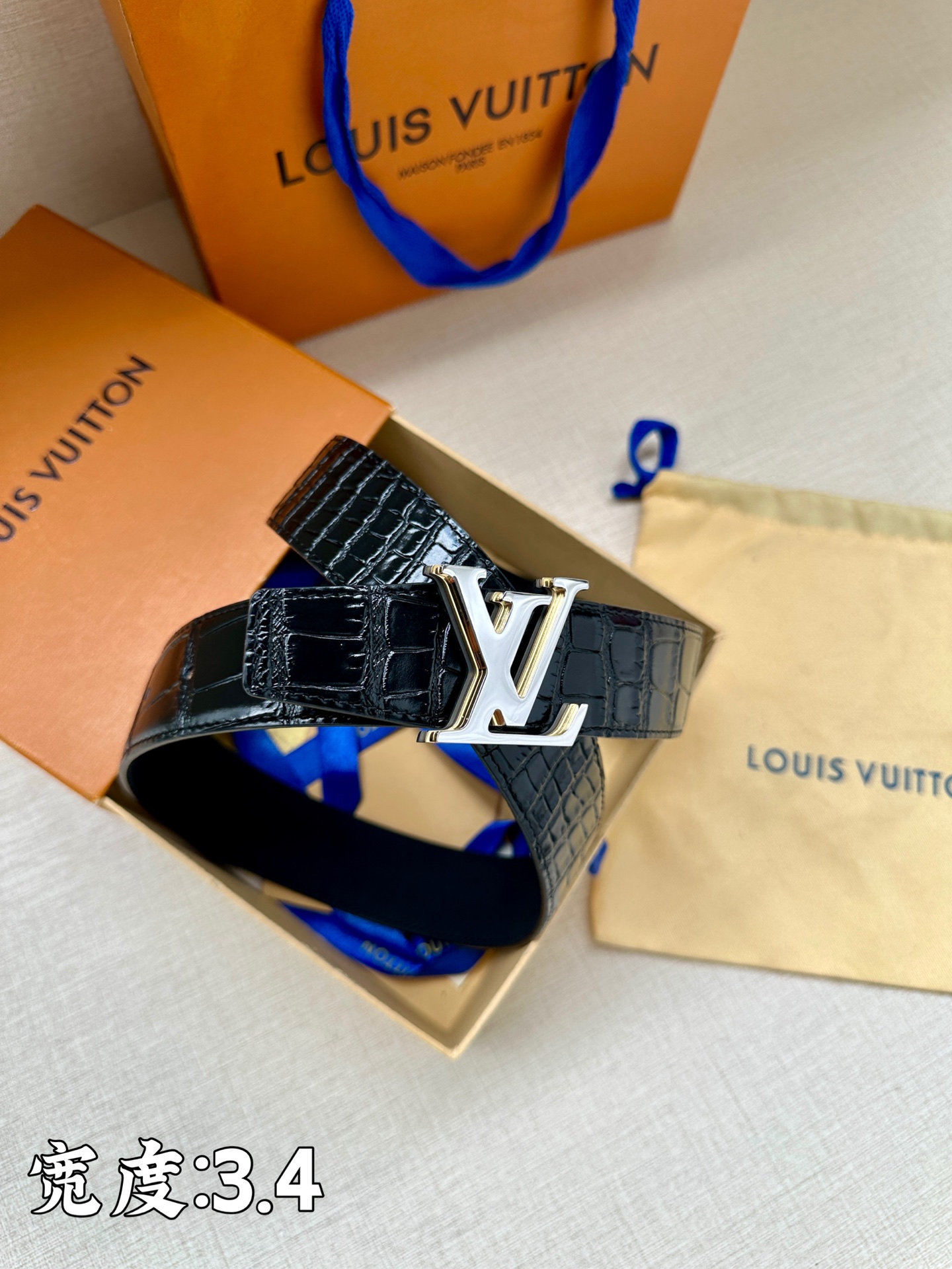 Louis Vuitton Basic Belt Sheepskin S-l
