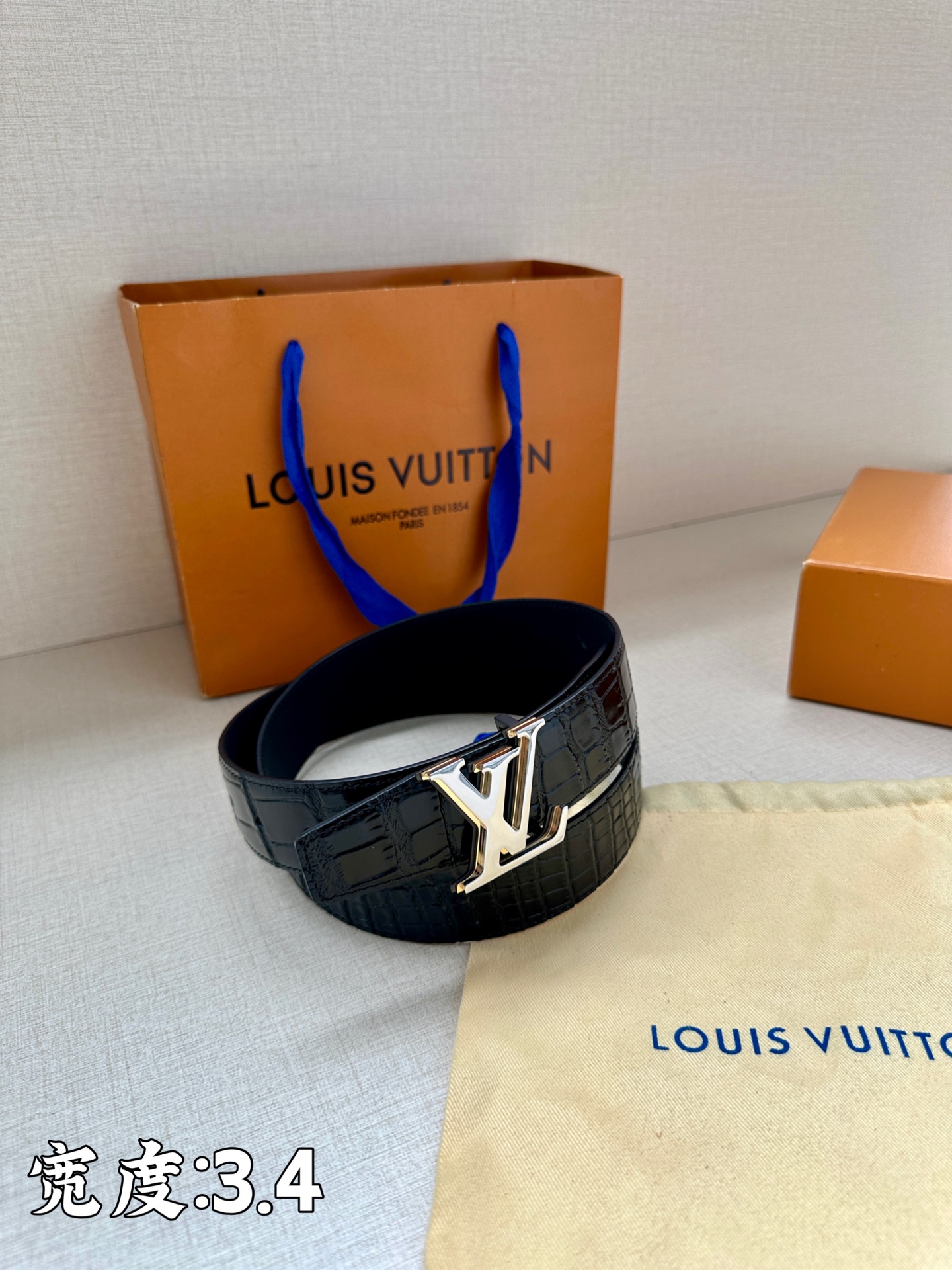 Louis Vuitton Basic Belt Sheepskin S-l