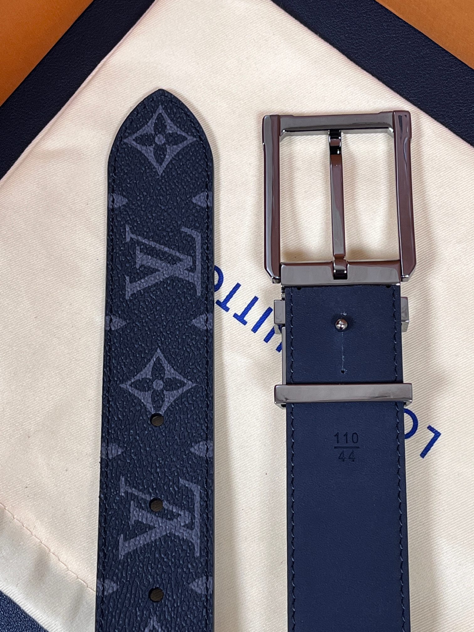 Louis Vuitton Basic Belt Canvas M