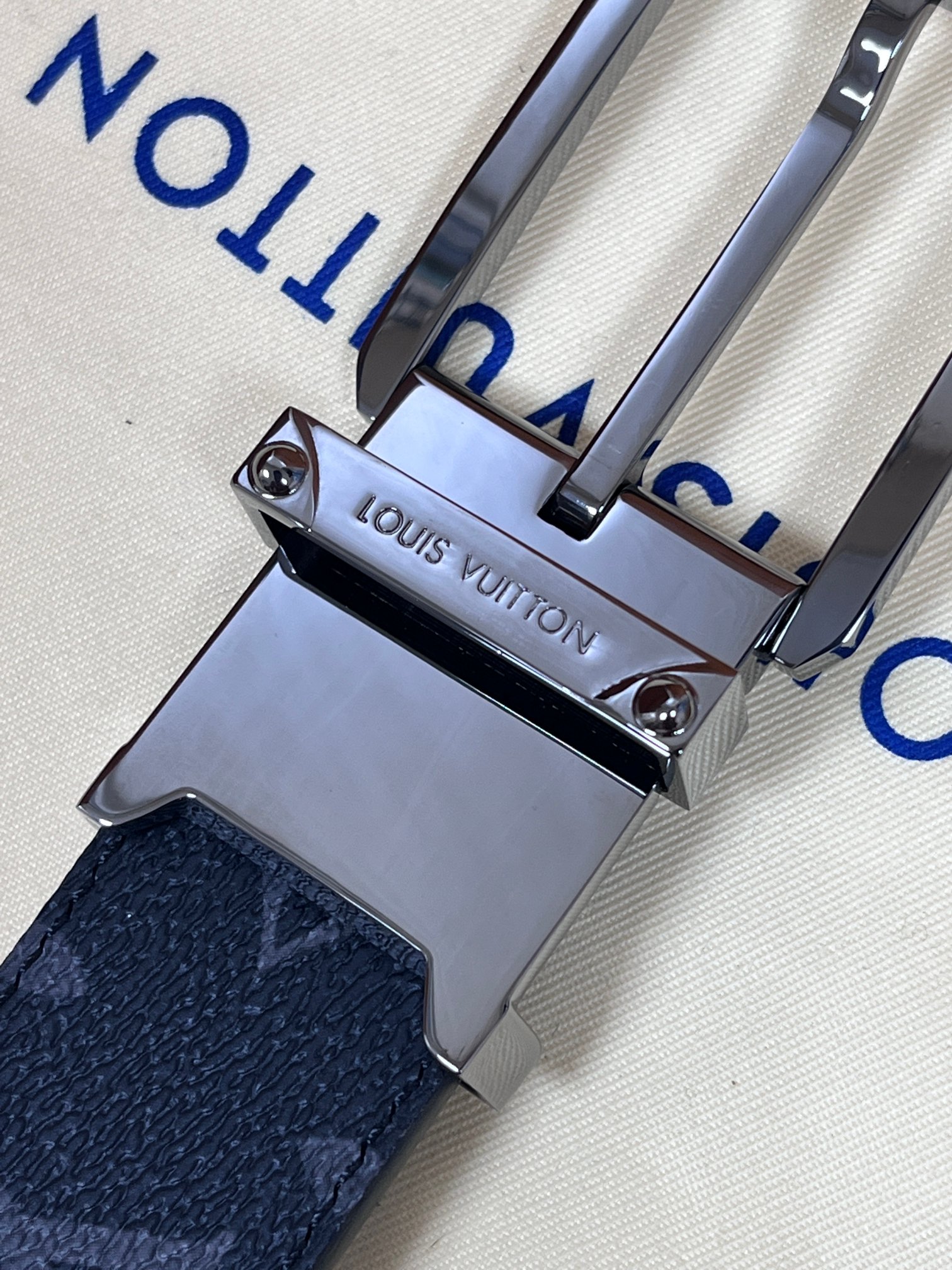 Louis Vuitton Basic Belt Canvas M