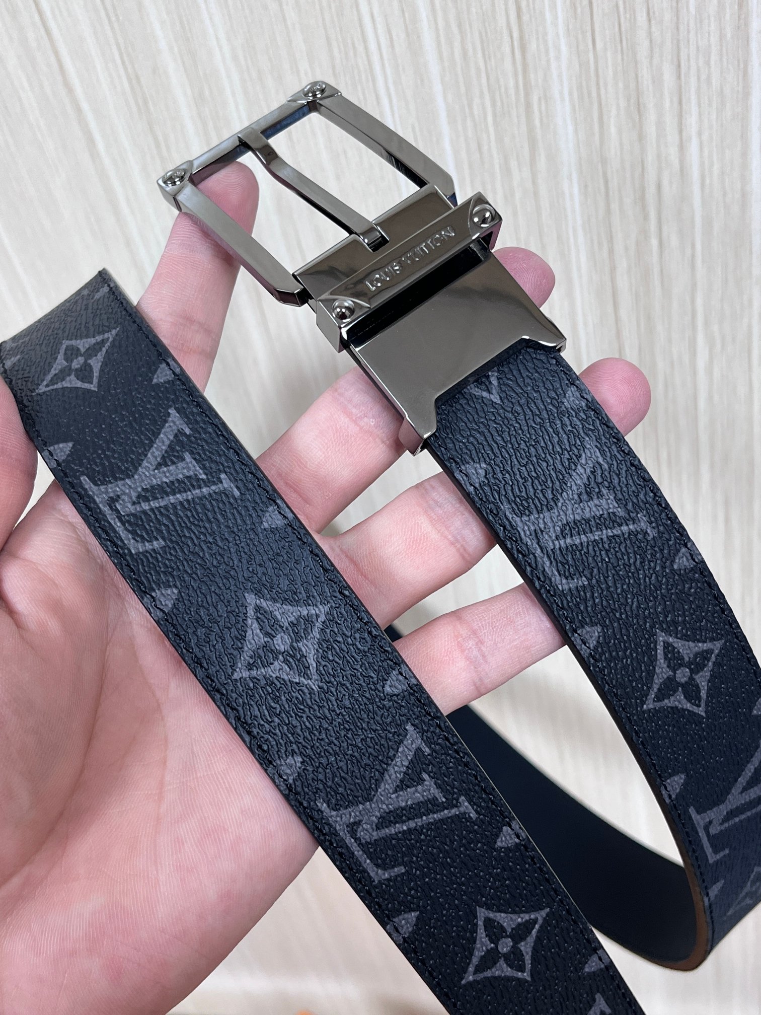 Louis Vuitton Basic Belt Canvas M