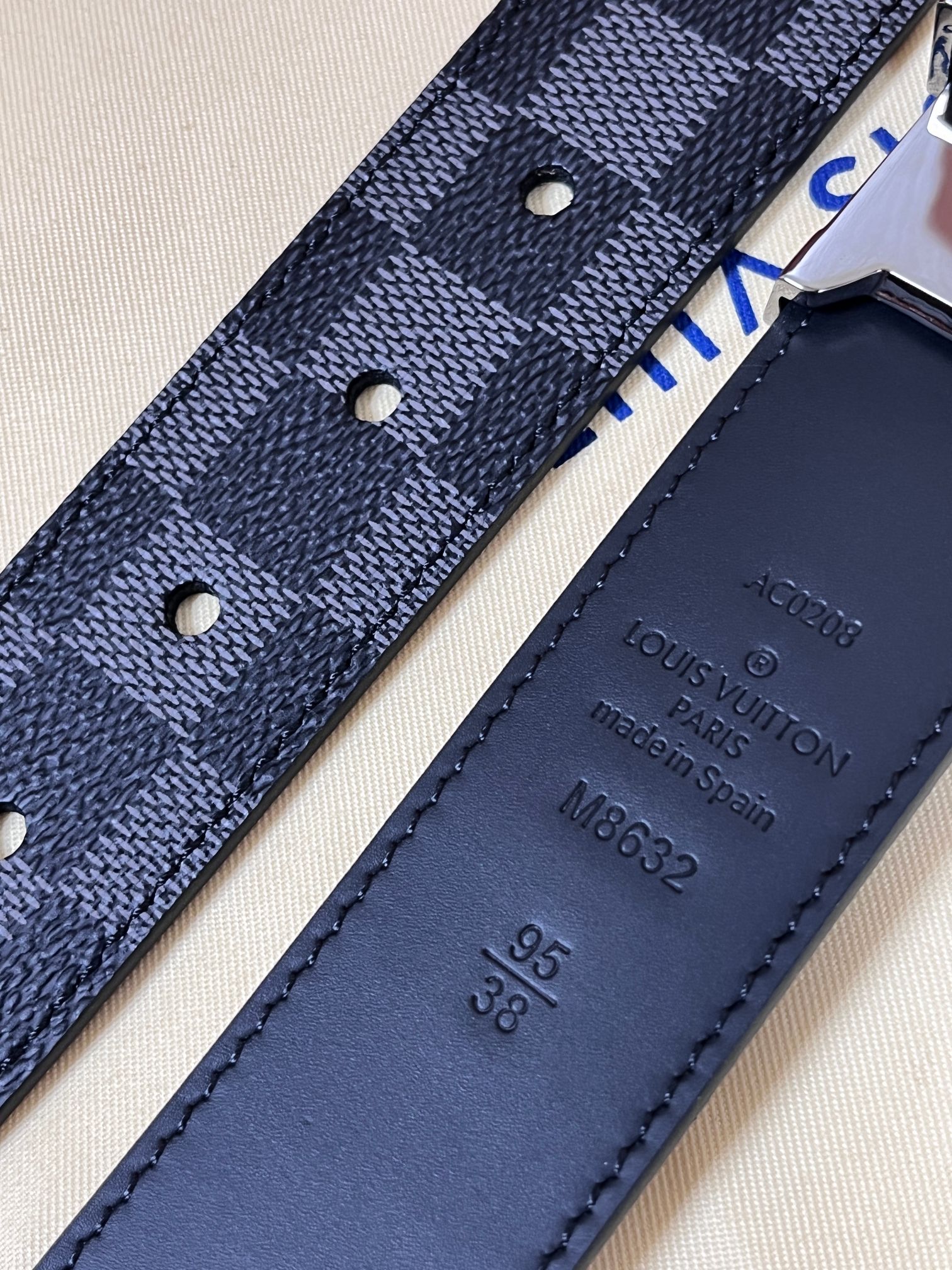 Louis Vuitton Basic Belt Canvas M