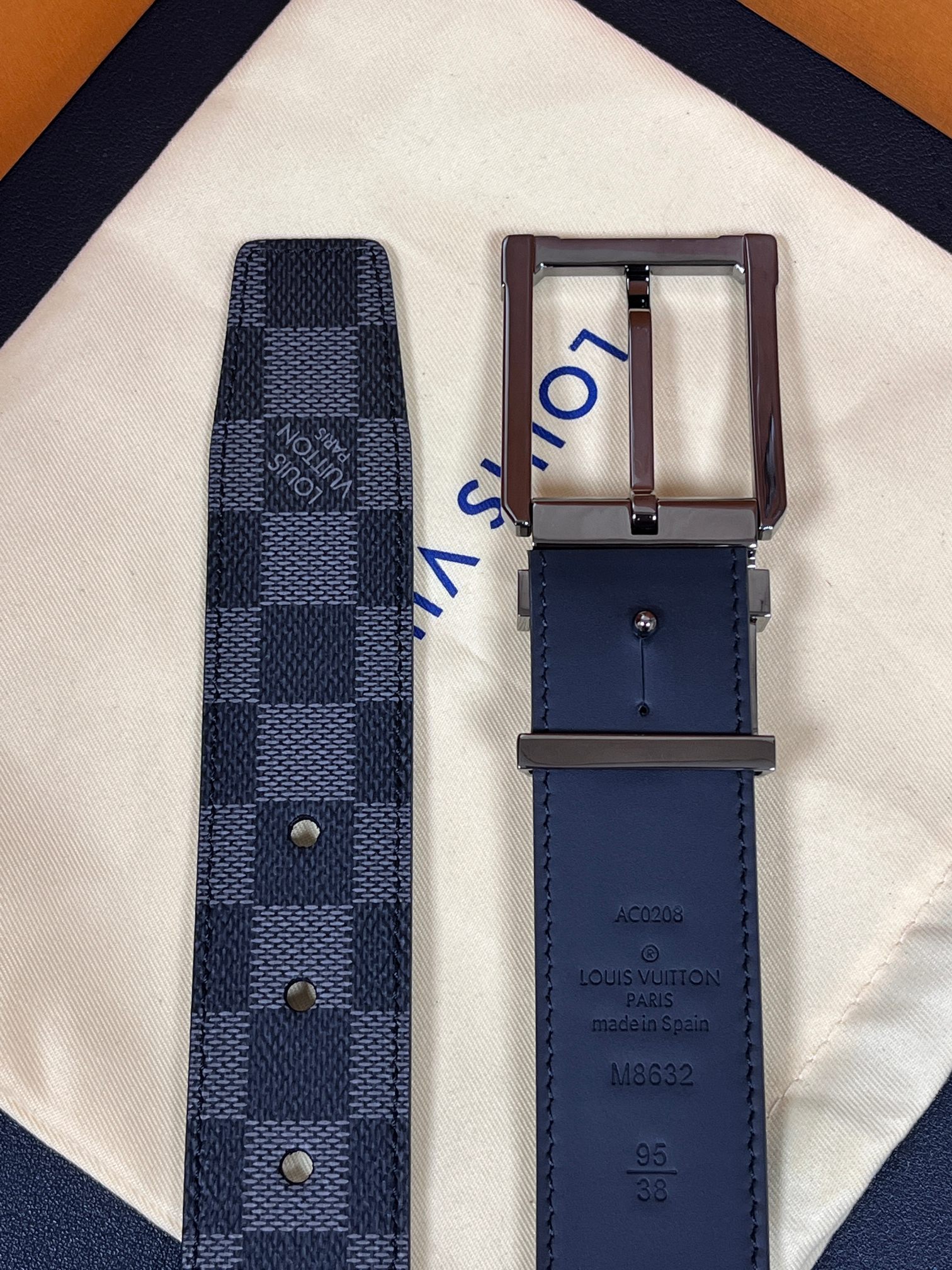 Louis Vuitton Basic Belt Canvas M