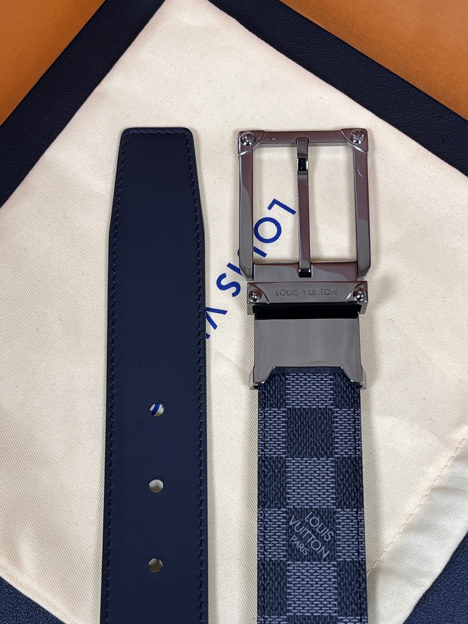 Louis Vuitton Basic Belt Canvas M