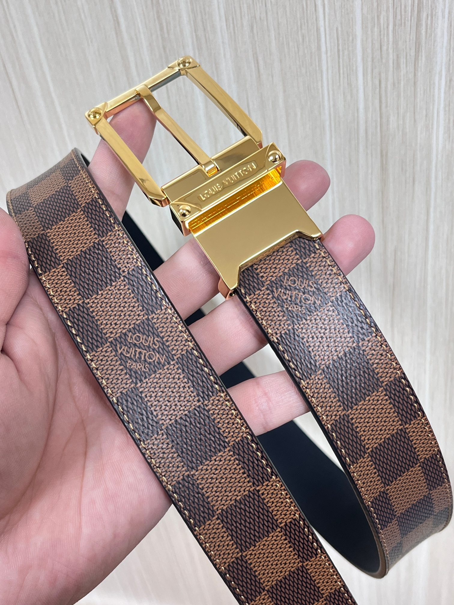 Louis Vuitton Basic Belt Canvas M