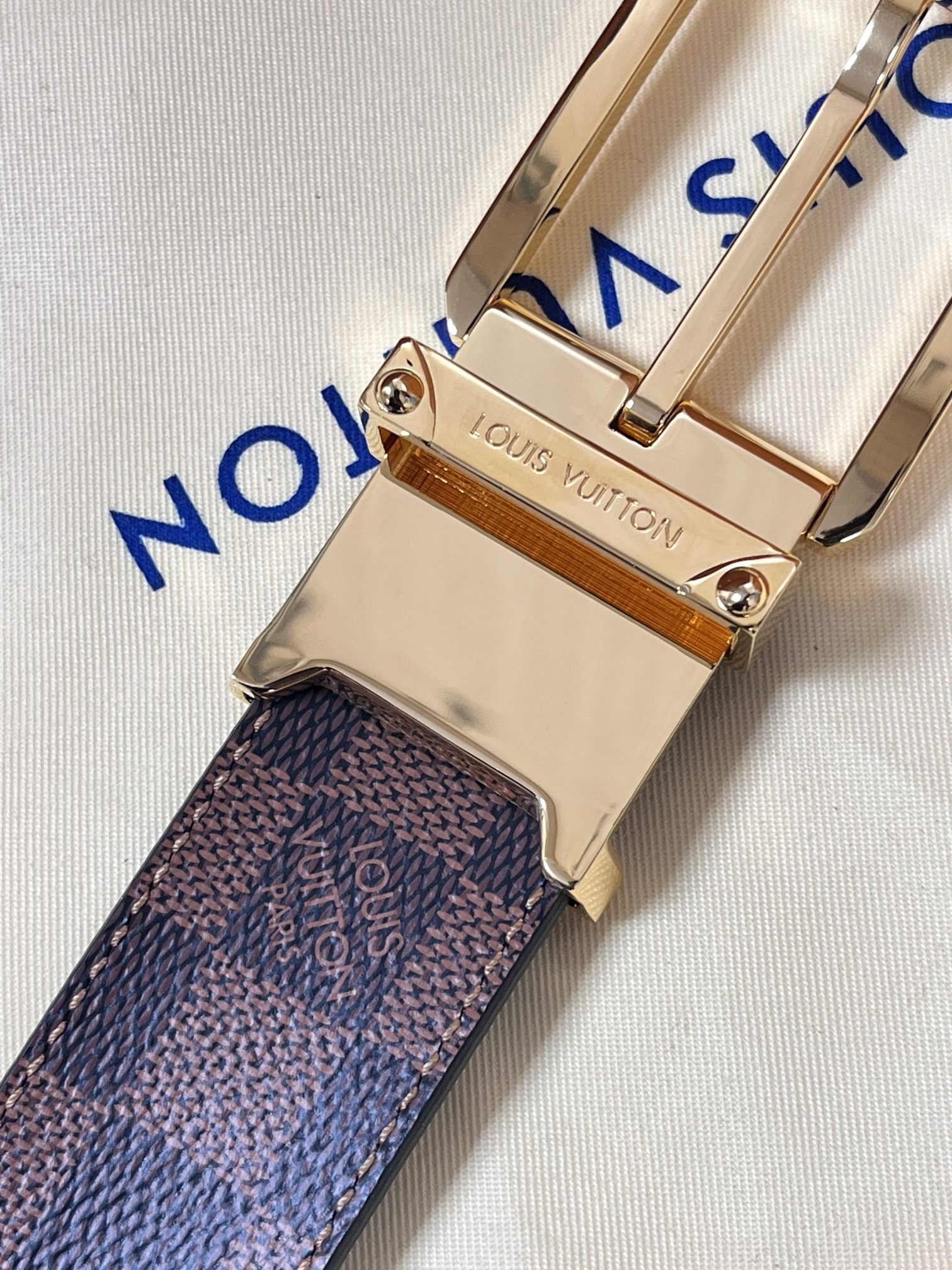 Louis Vuitton Basic Belt Canvas M