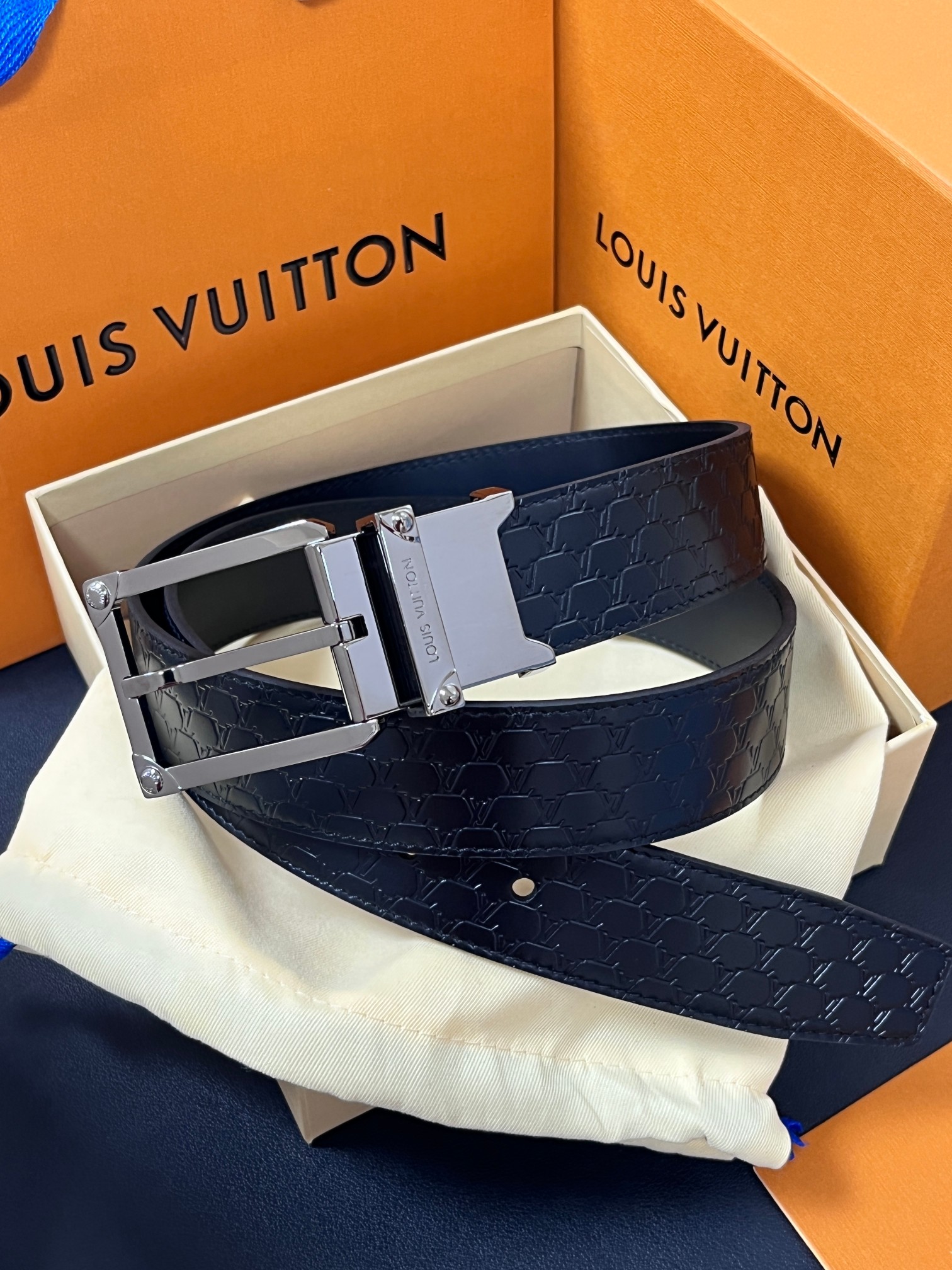Louis Vuitton Basic Belt Cow Leather