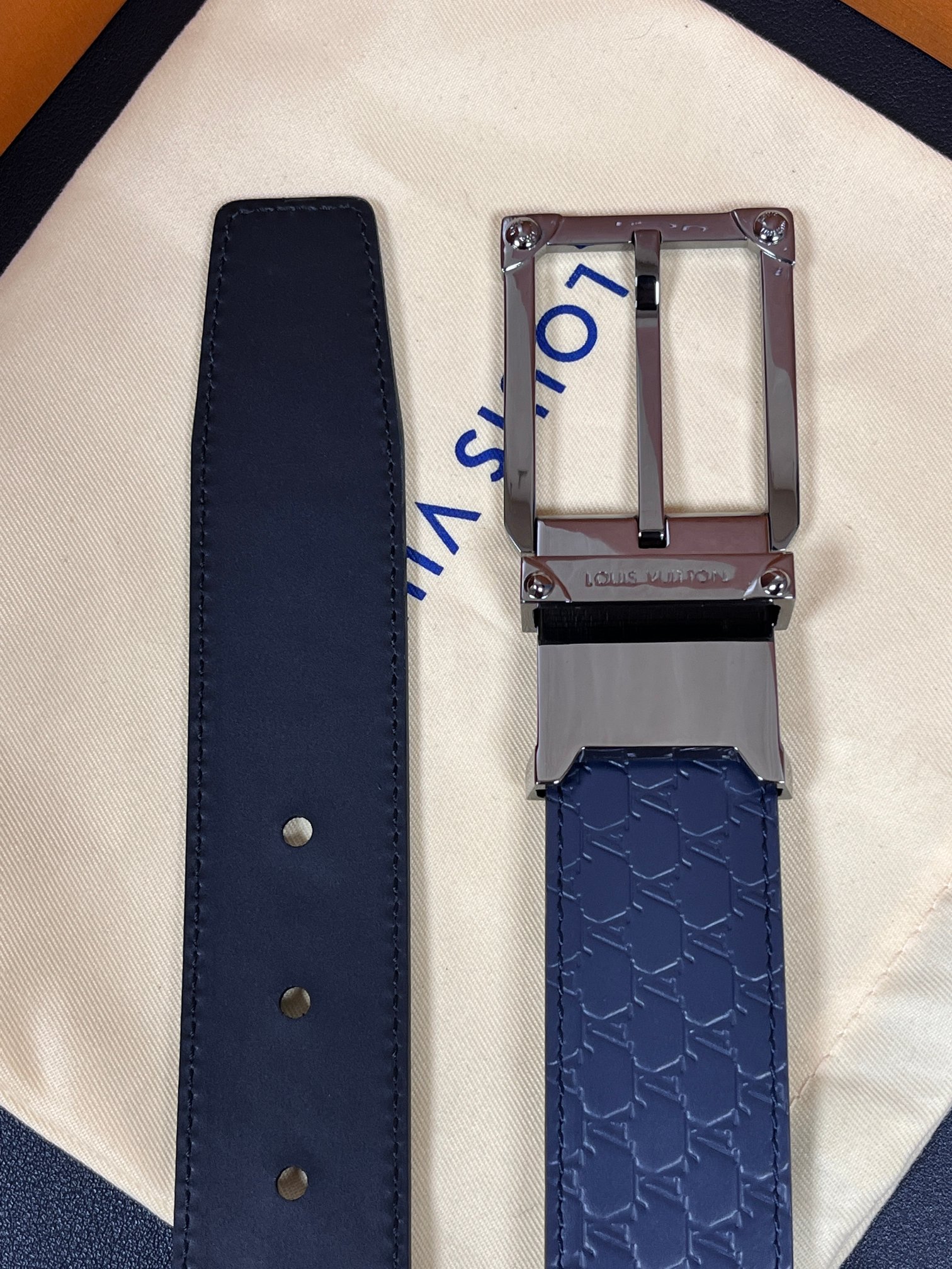 Louis Vuitton Basic Belt Cow Leather