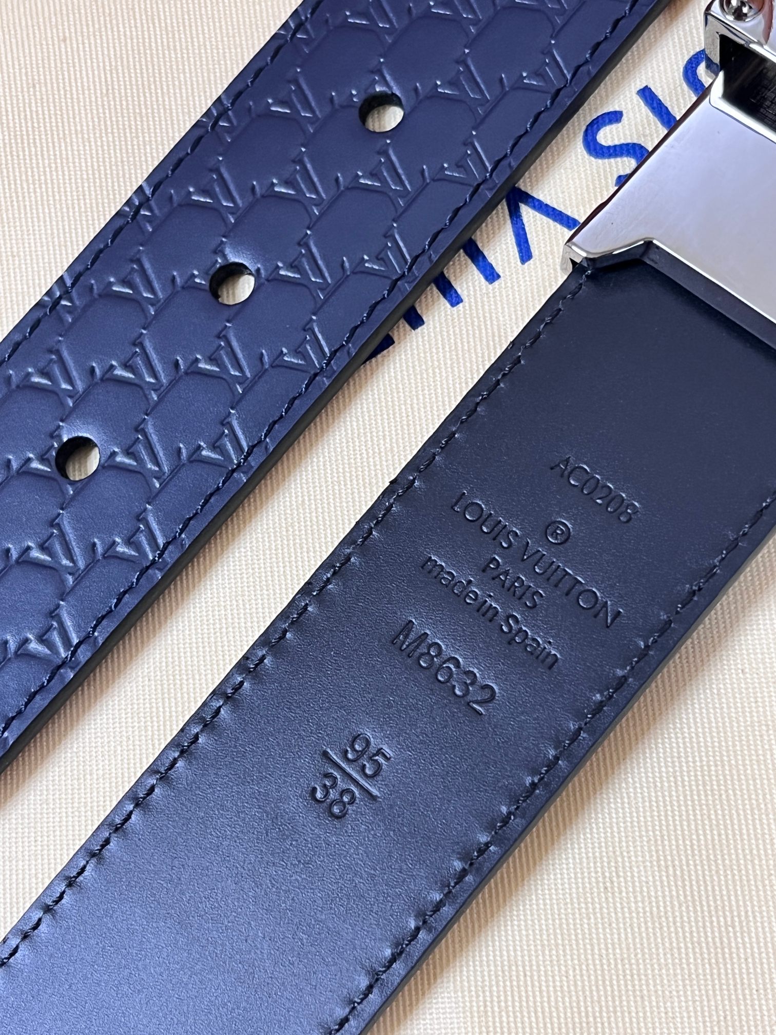 Louis Vuitton Basic Belt Cow Leather