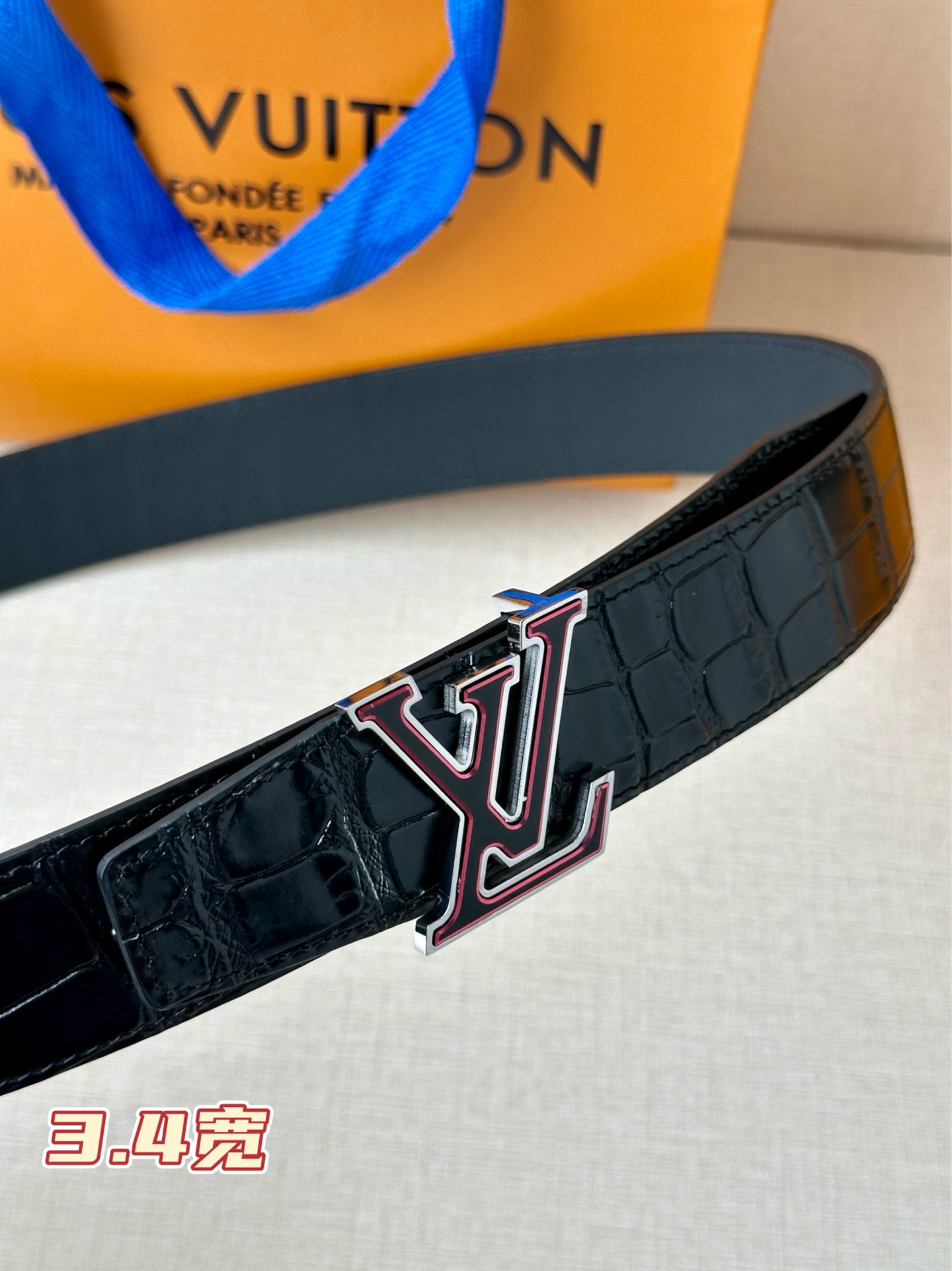 Louis Vuitton Basic Belt Top Grain Leather S-l