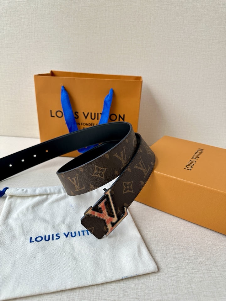 Louis Vuitton Basic Belt Canvas M-l