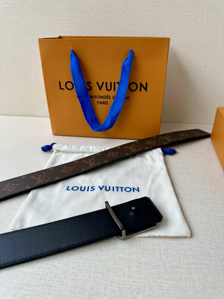 Louis Vuitton Basic Belt Canvas M-l