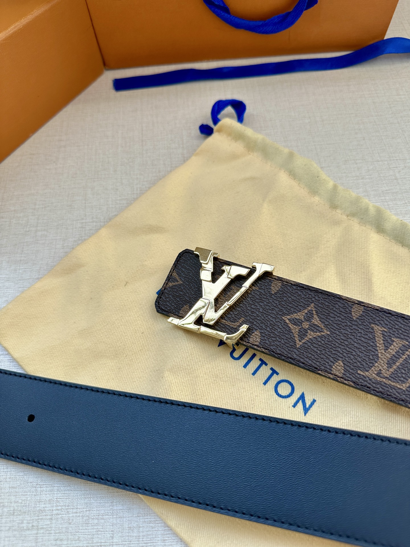 Louis Vuitton Basic Belt Canvas M-l