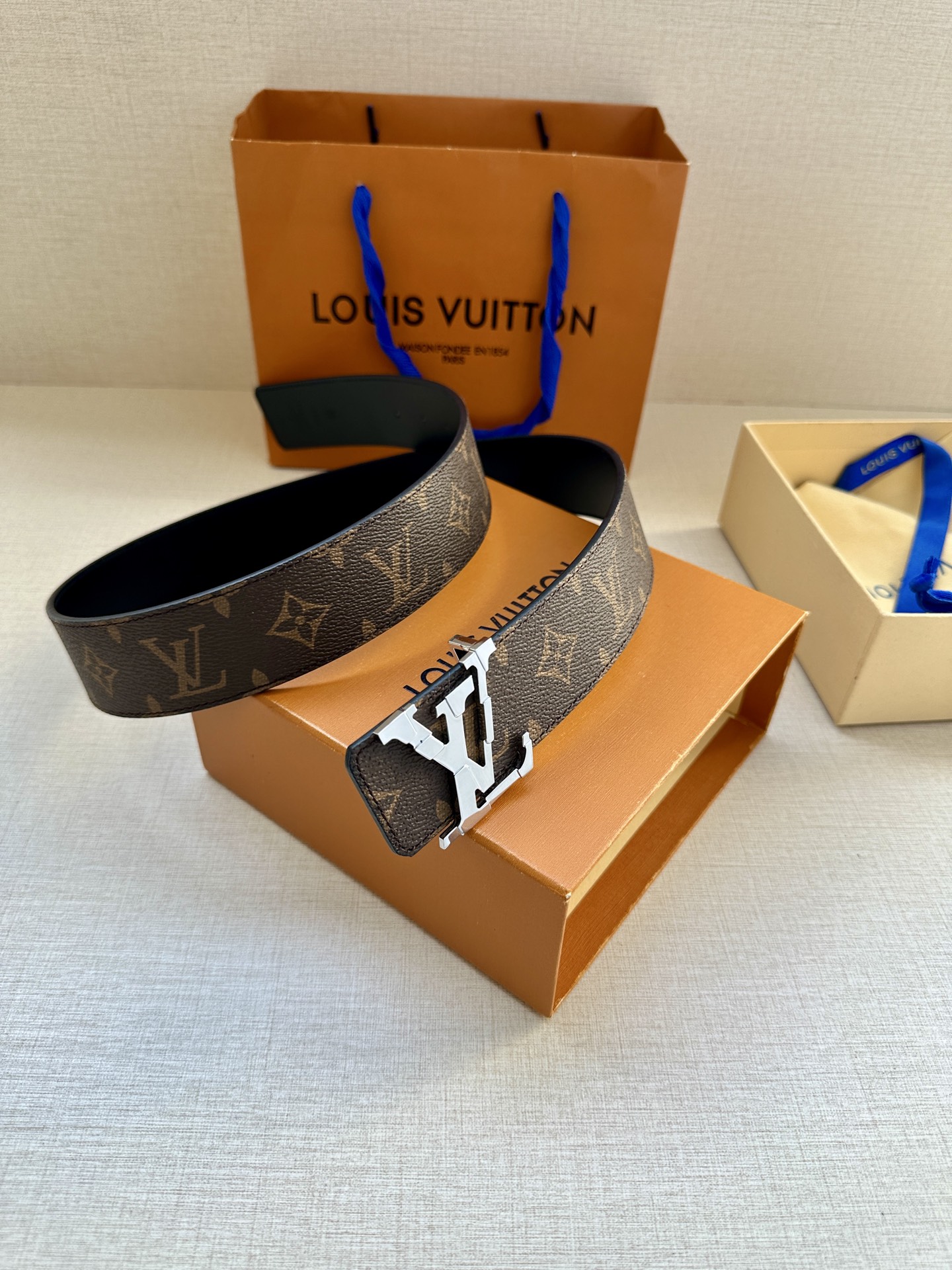 Louis Vuitton Basic Belt Canvas M-l