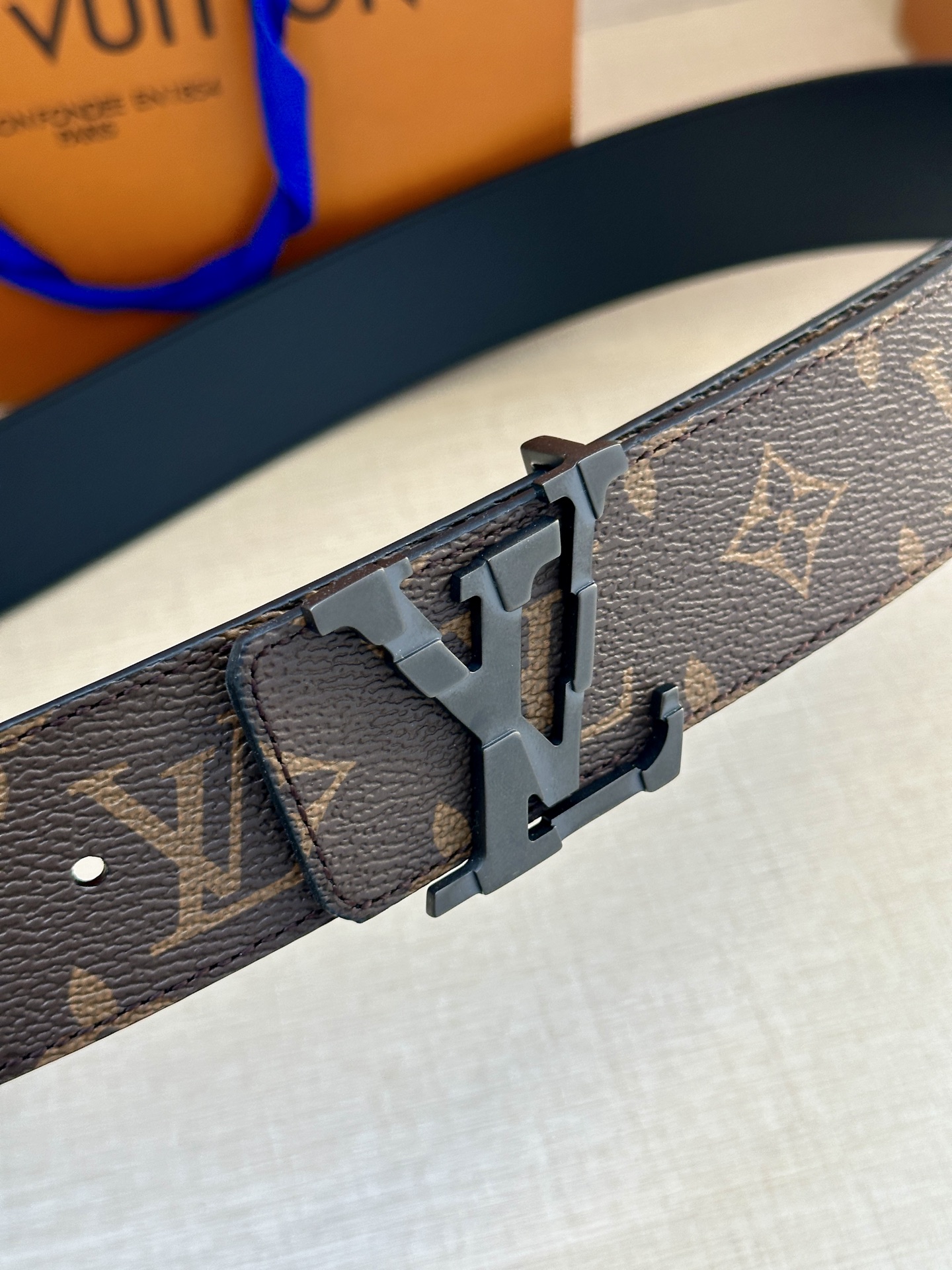 Louis Vuitton Basic Belt Canvas M-l