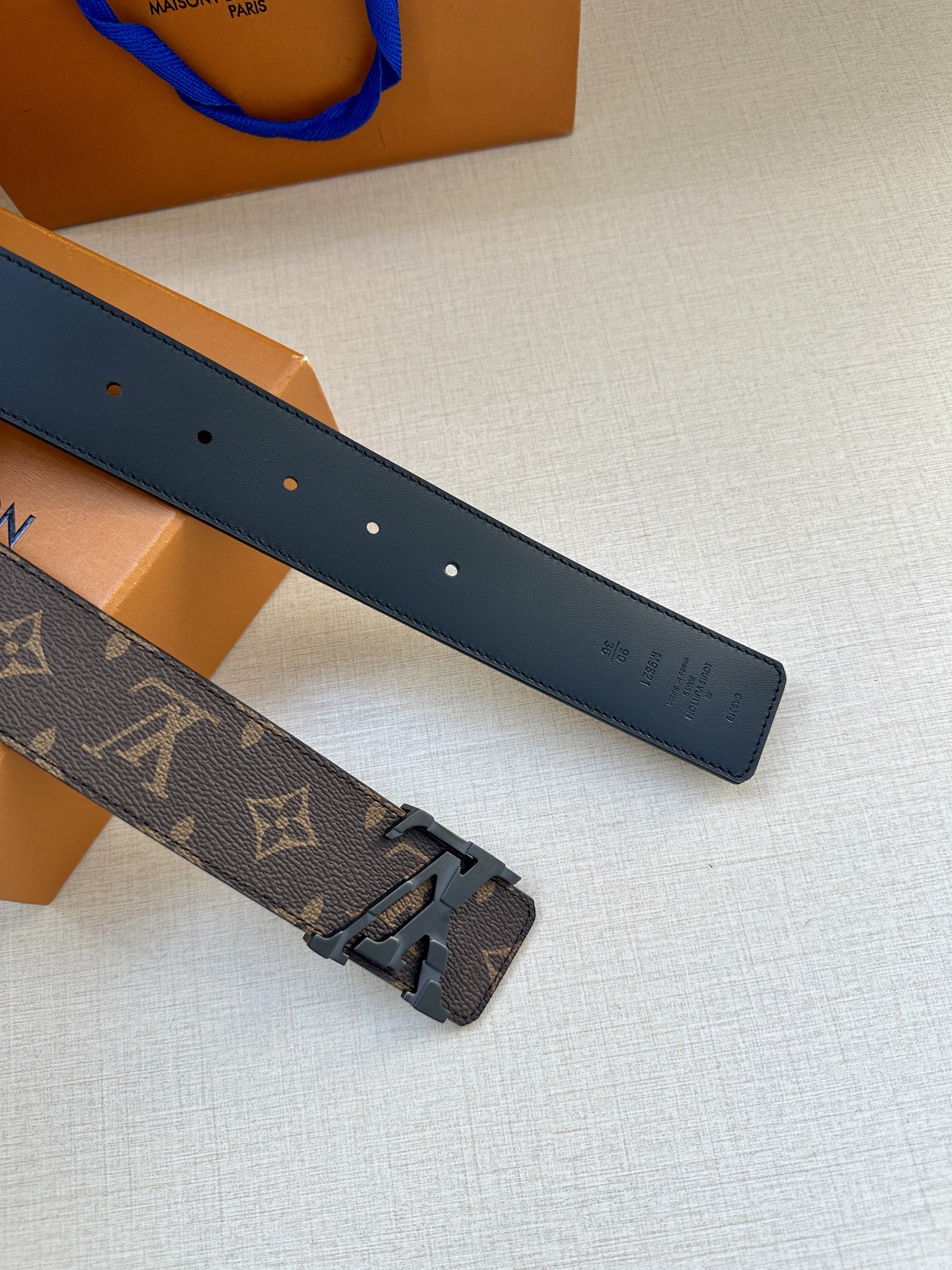 Louis Vuitton Basic Belt Canvas M-l