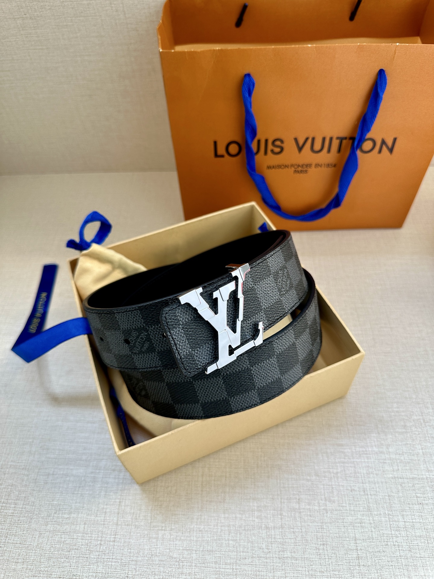 Louis Vuitton Basic Belt Canvas M-l