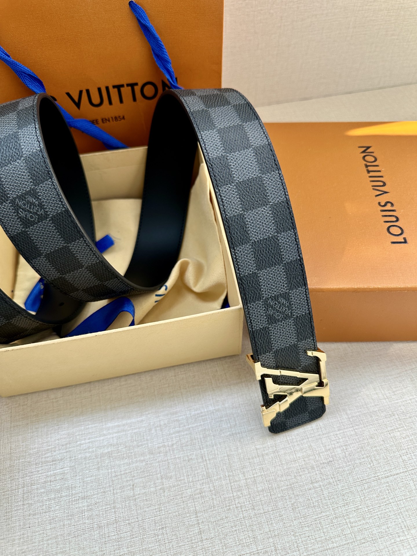 Louis Vuitton Basic Belt Canvas M-l