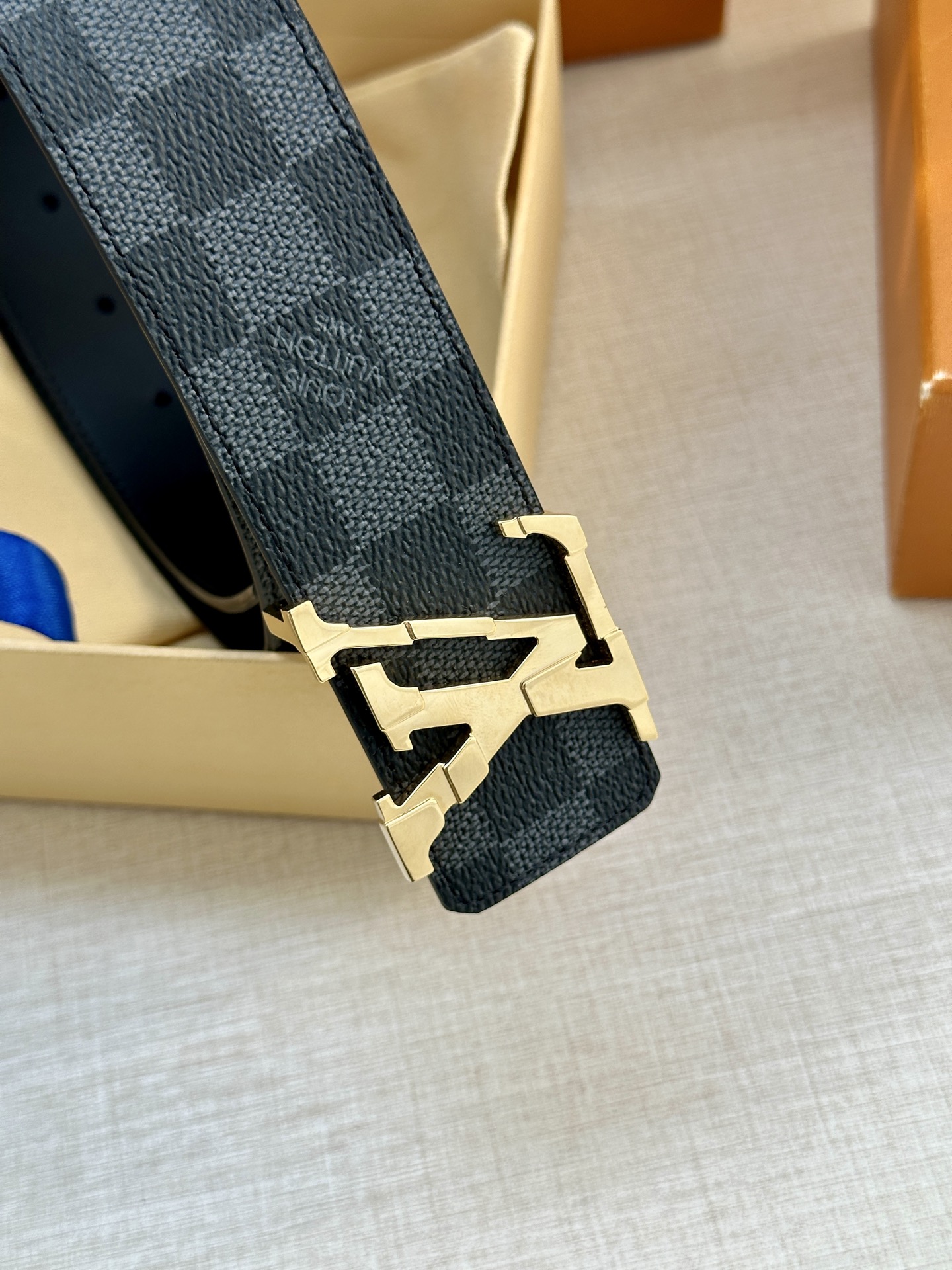 Louis Vuitton Basic Belt Canvas M-l