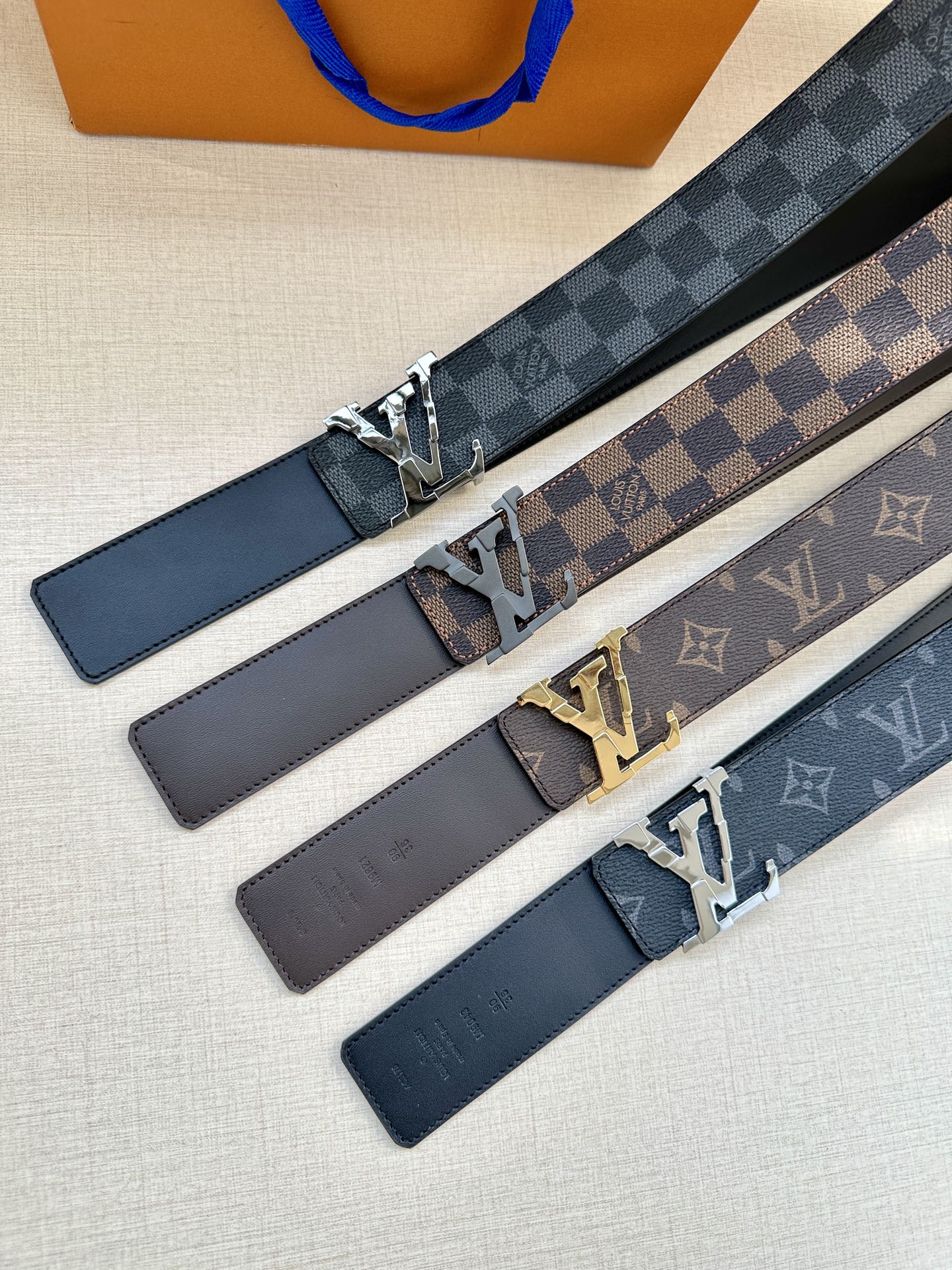 Louis Vuitton Basic Belt Canvas M-l