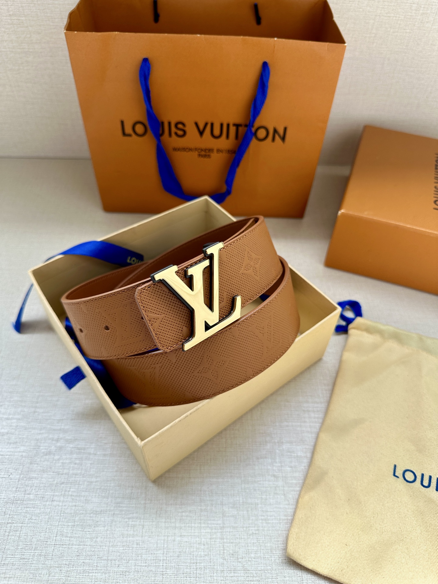 Louis Vuitton Male Basic Belt S-m-l