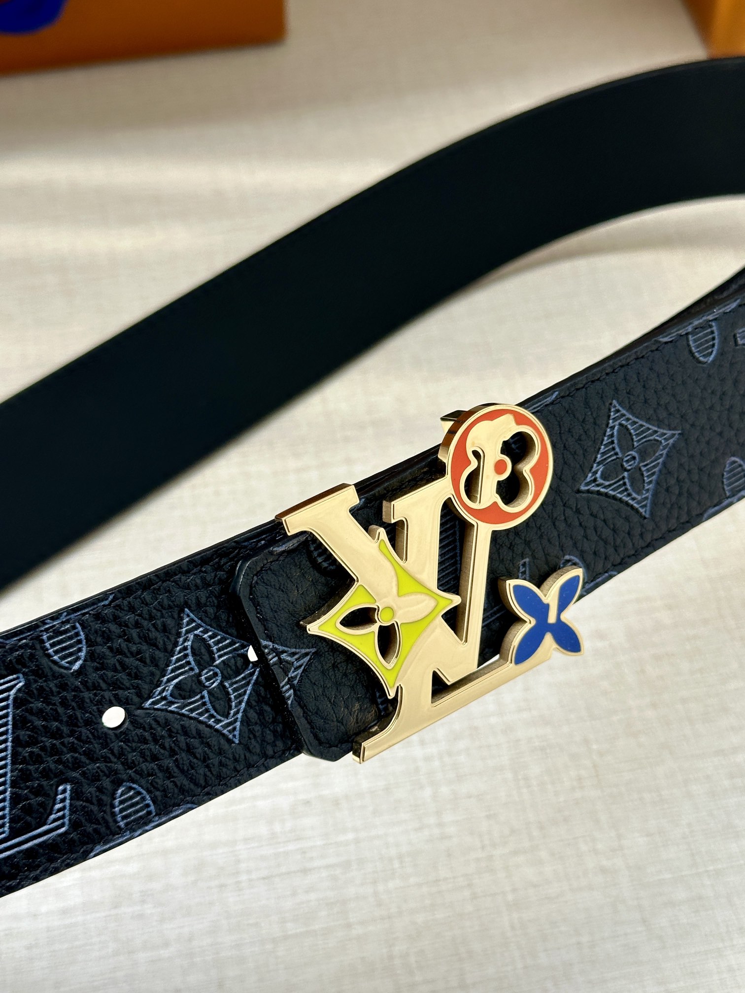 Louis Vuitton Basic Belt Cow Leather S-m-l