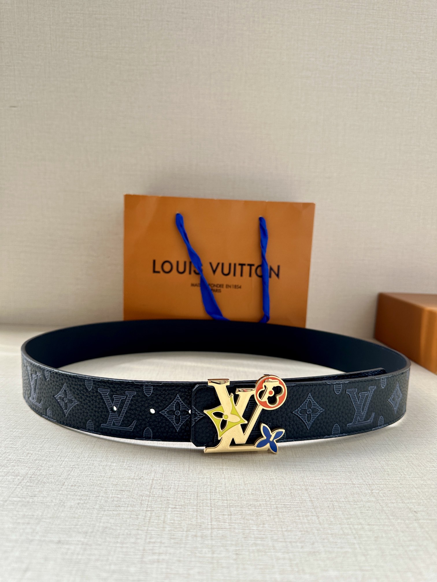 Louis Vuitton Basic Belt Cow Leather S-m-l