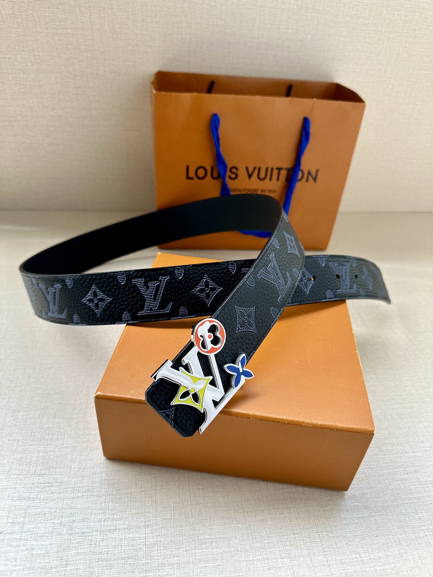 Louis Vuitton Basic Belt Cow Leather S-m-l