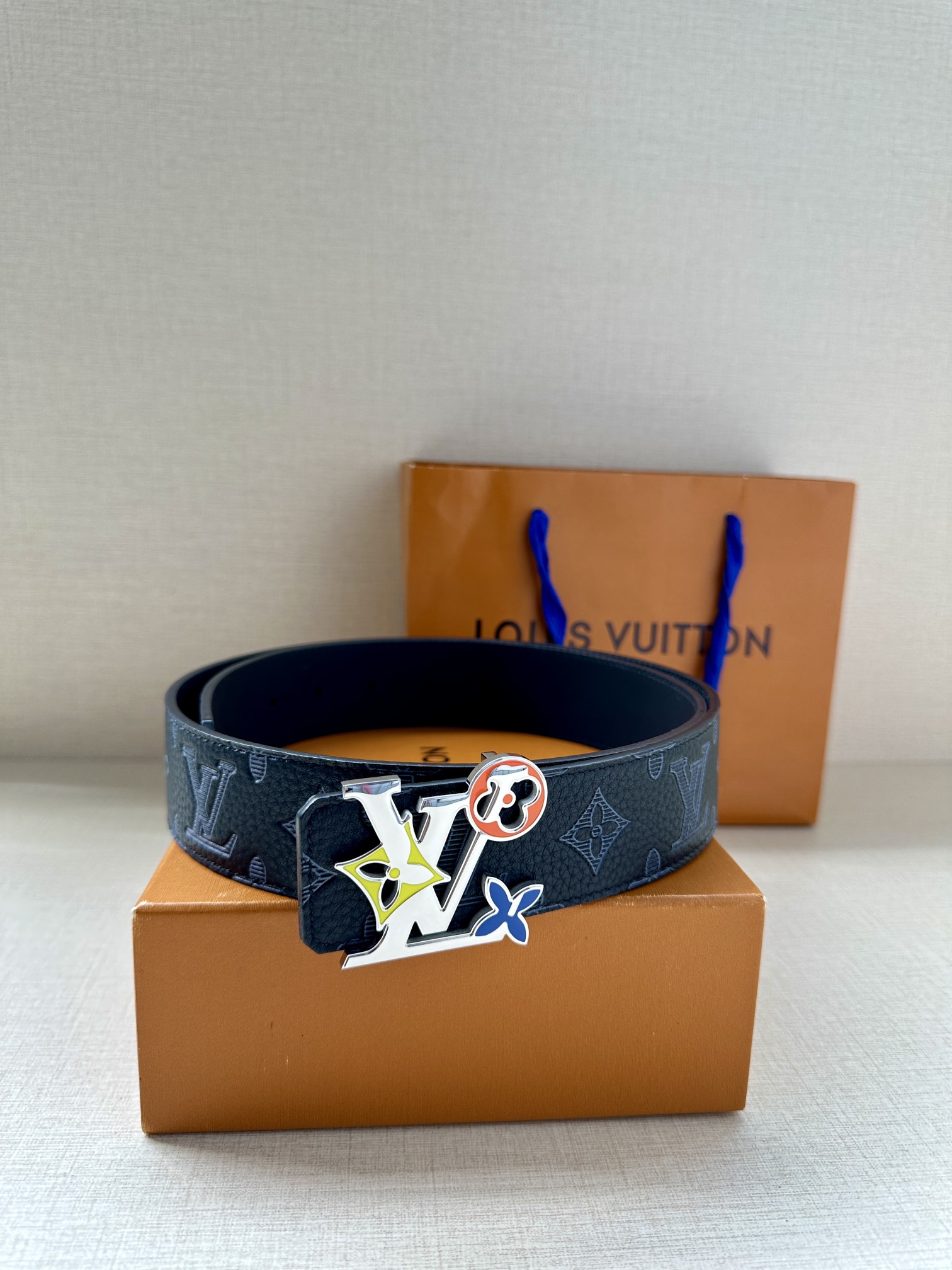 Louis Vuitton Basic Belt Cow Leather S-m-l