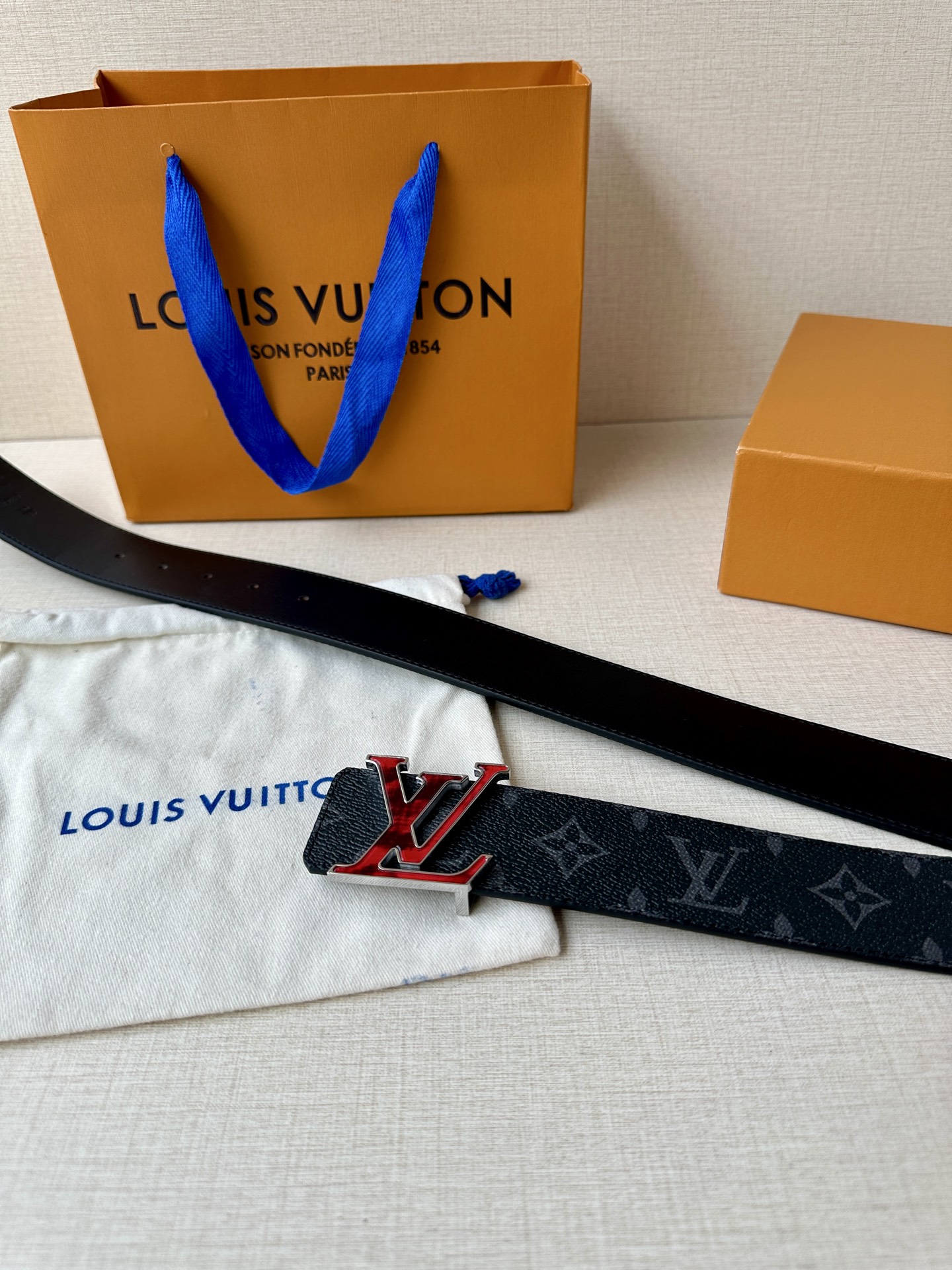 Louis Vuitton Basic Belt Canvas S-m-l